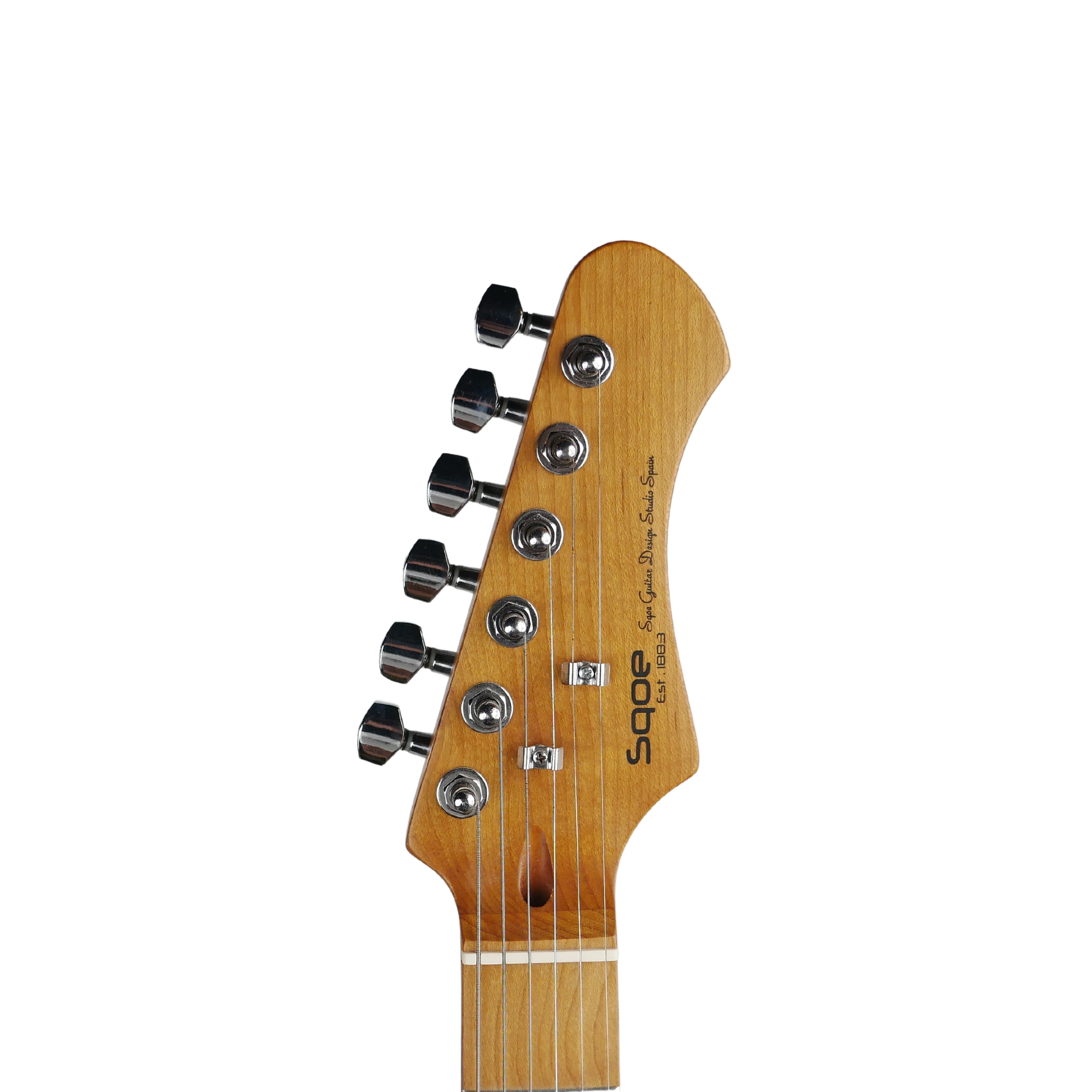 SQOE SEIB450 Silk white HH Super Strat series