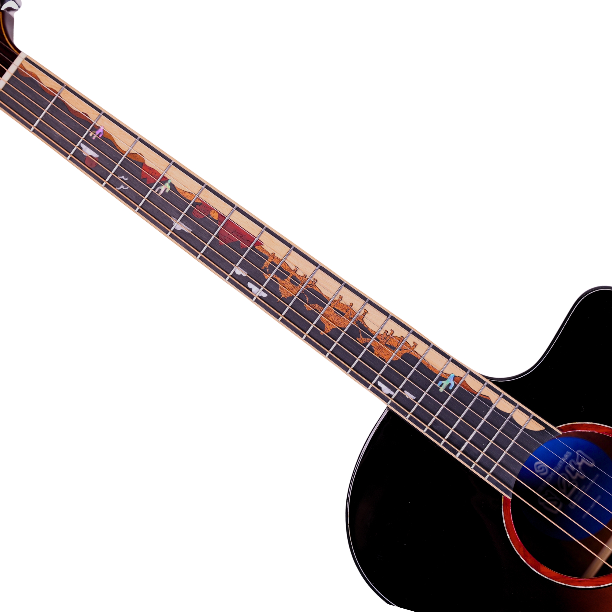 Strydom - Dune SGA241C Solid Top Acoustic guitar Sunset