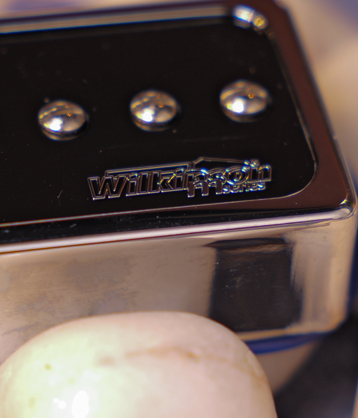 Wilkinson WOPSb P90 in Humbucker Bridge Pickup Chrome M-Series