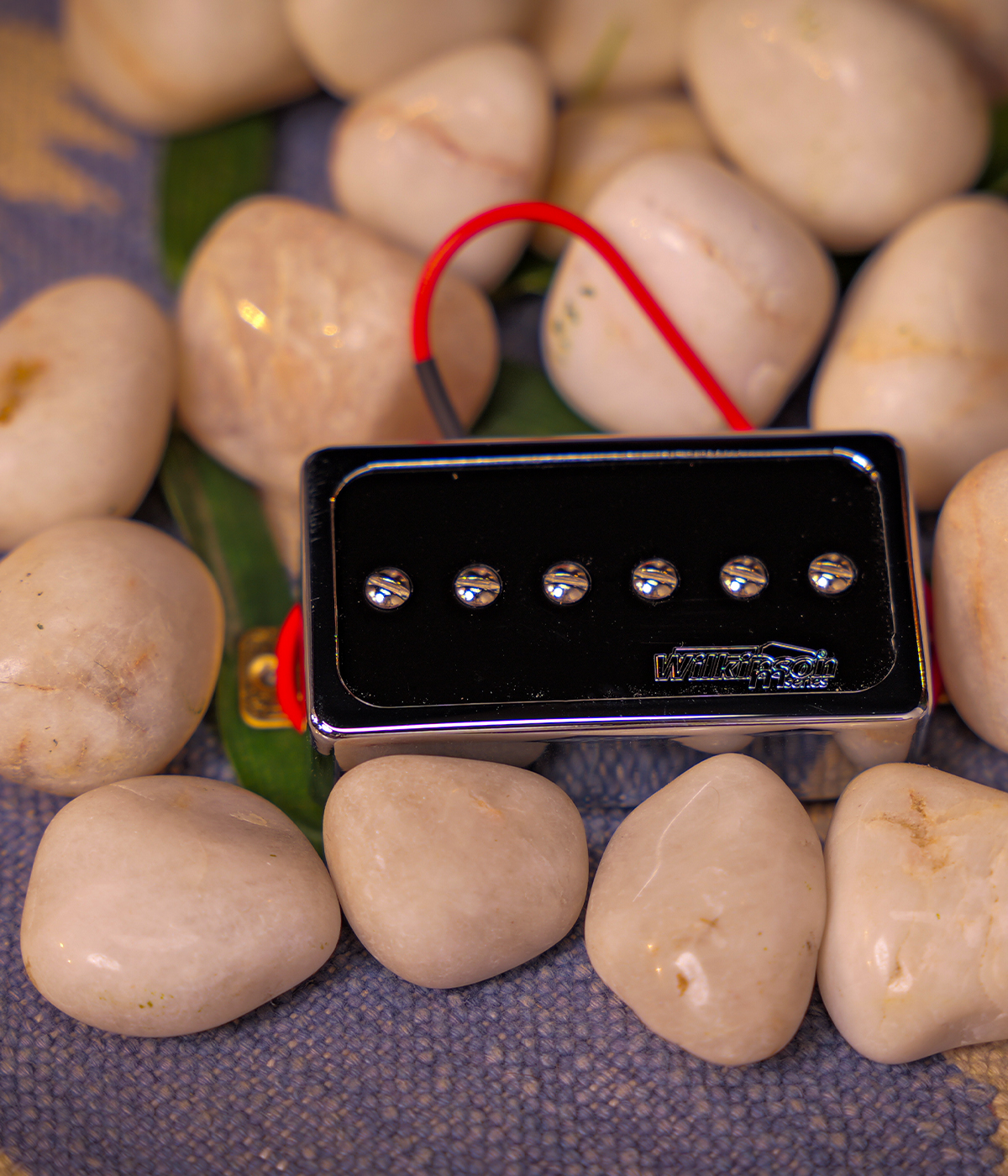Wilkinson WOPSn P90 in Humbucker Neck Pickup Chrome M-Series