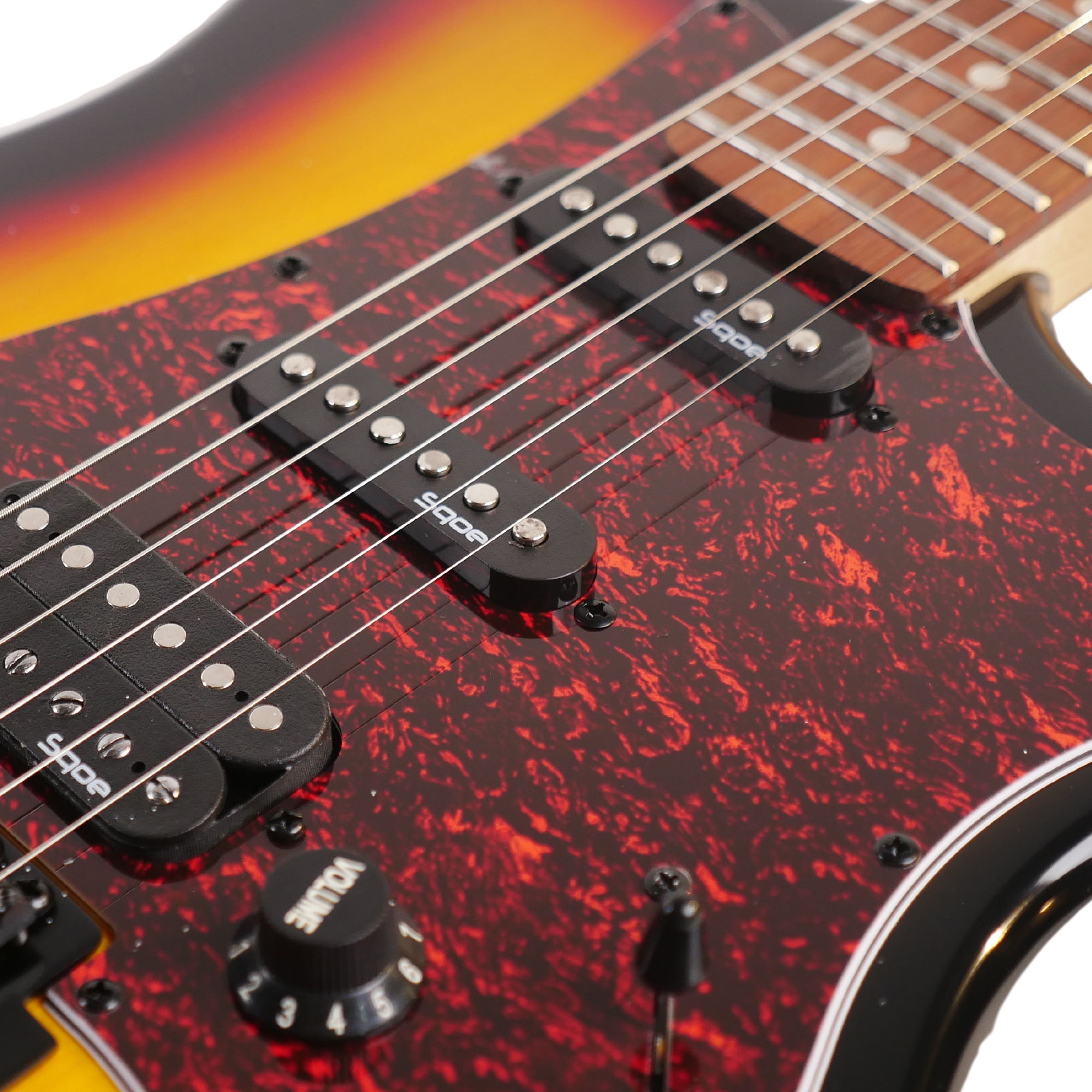 SQOE SEST230 AUTUMN BURST SB HSS Electric guitar