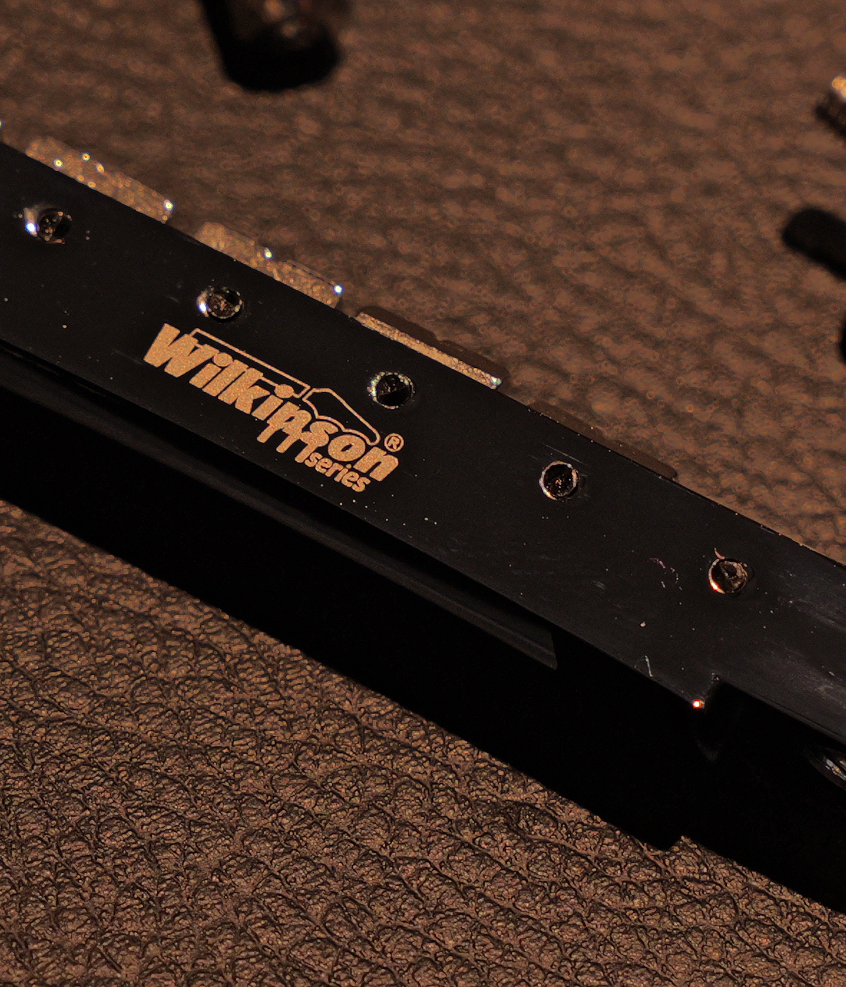 Wilkinson WOGB1-CR Tune-O-Matic Bridge  Chrome