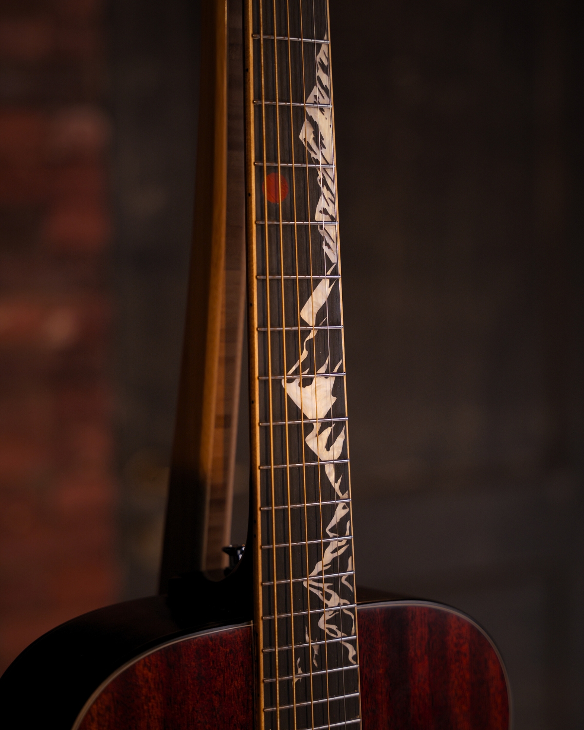 Strydom GS136E Semi-acoustic guitar Natural all Mahogany