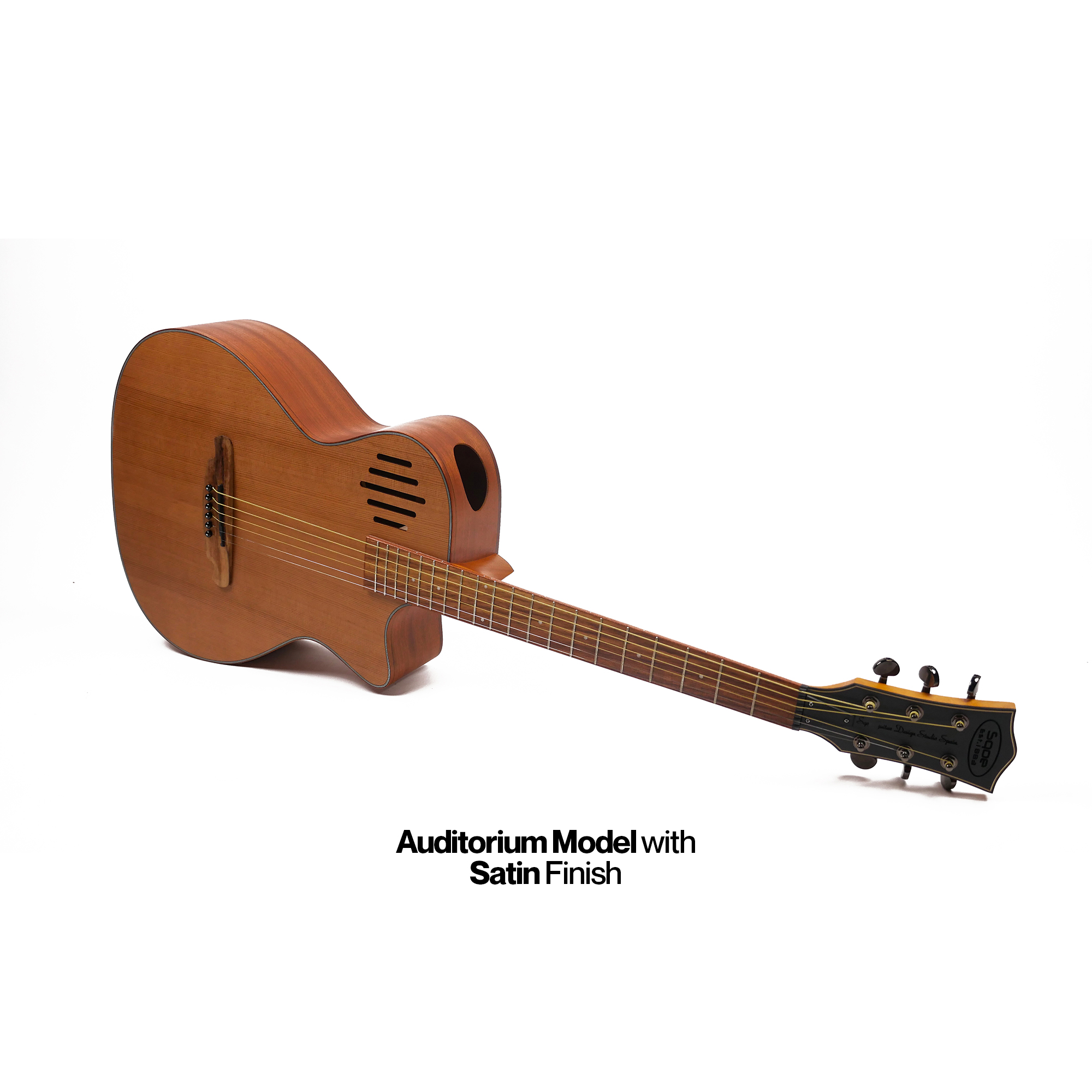 SQOE SQ-J Acoustic guitar - Natural Matt