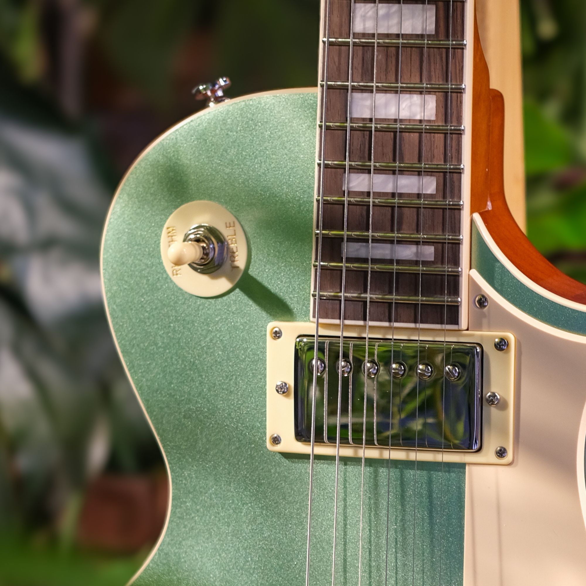 SQOE SELP110 Electric guitar Emerald Mist Les Paul Style