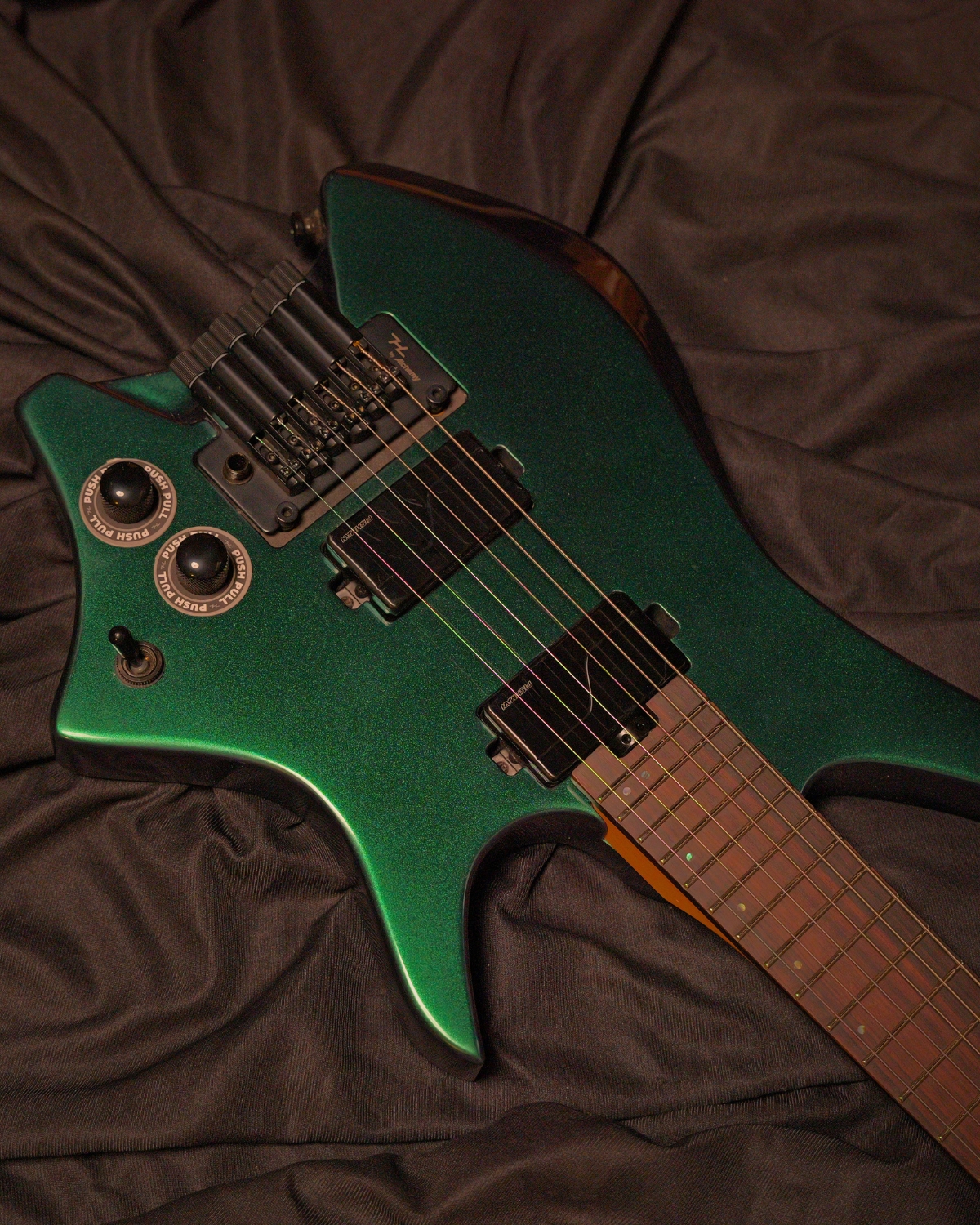 HEX N600GCG COSMIC GREEN NEXT SERIES - STAINLESS STEEL FRETS
