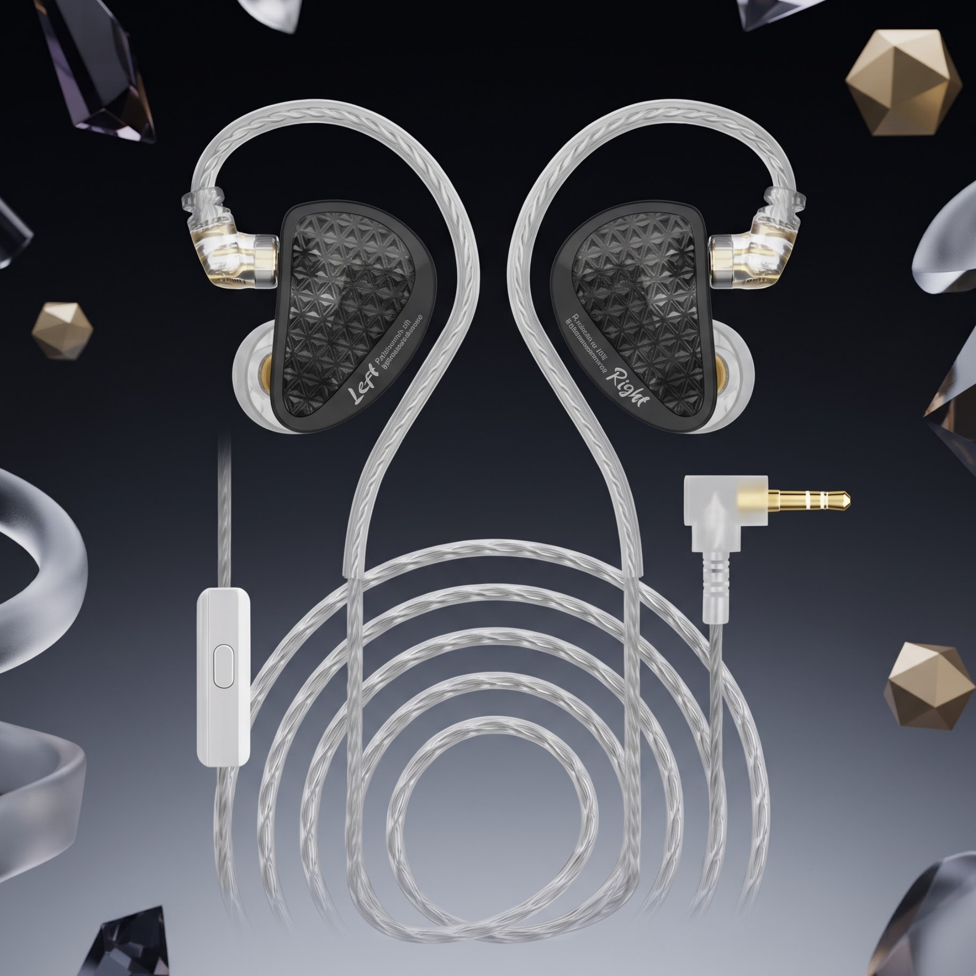 KZ AS16 Pro Black All-BA In Ear Monitor 16 Drivers