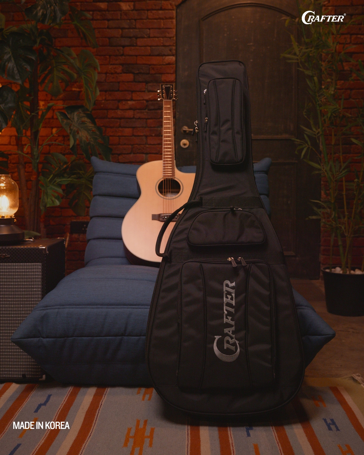 Crafter ES G MAHO CE Acoustic Electric Guitar