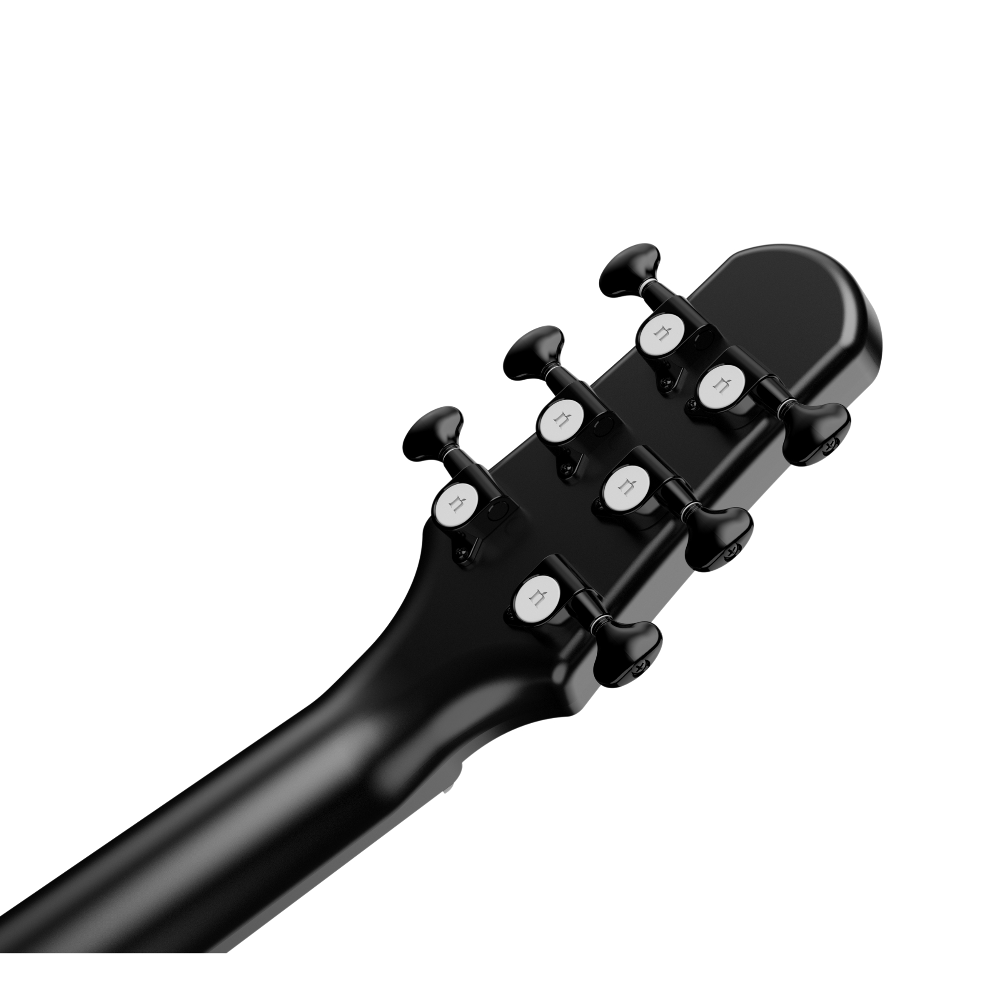 Natasha Asteroid Cosmic black transacoustic OS1 Steel String carbon fibre guitar