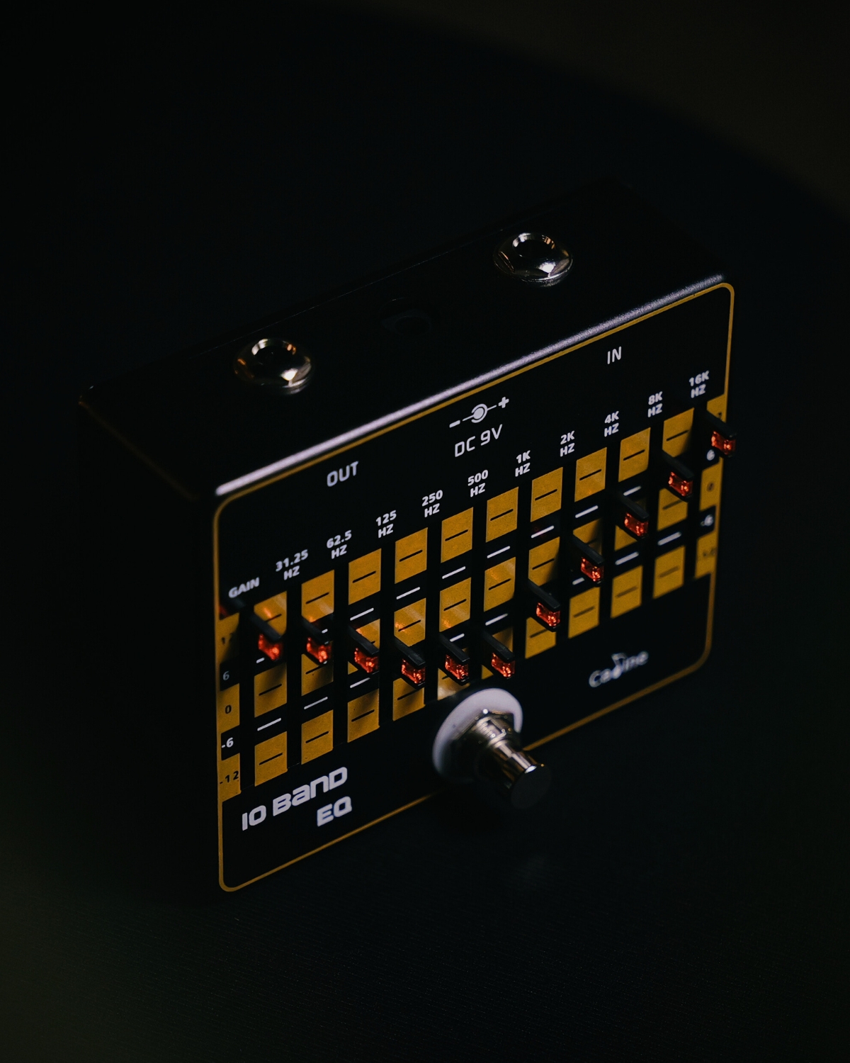 Caline CP-24 10 Band EQ Pedal  Precision Guitar Equalizer