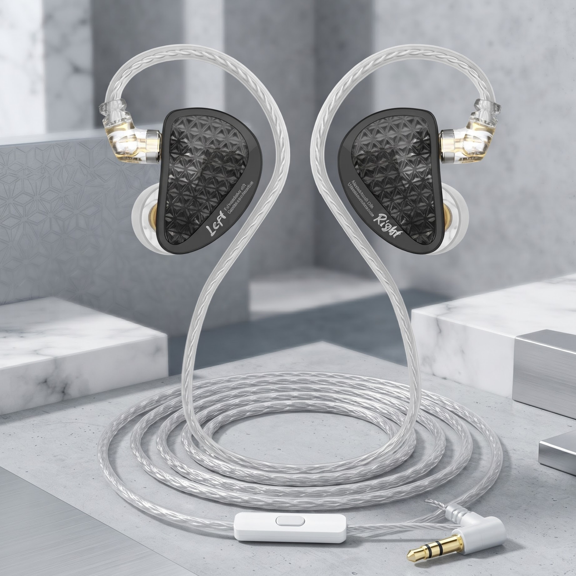 KZ AS16 Pro Black All-BA In Ear Monitor 16 Drivers