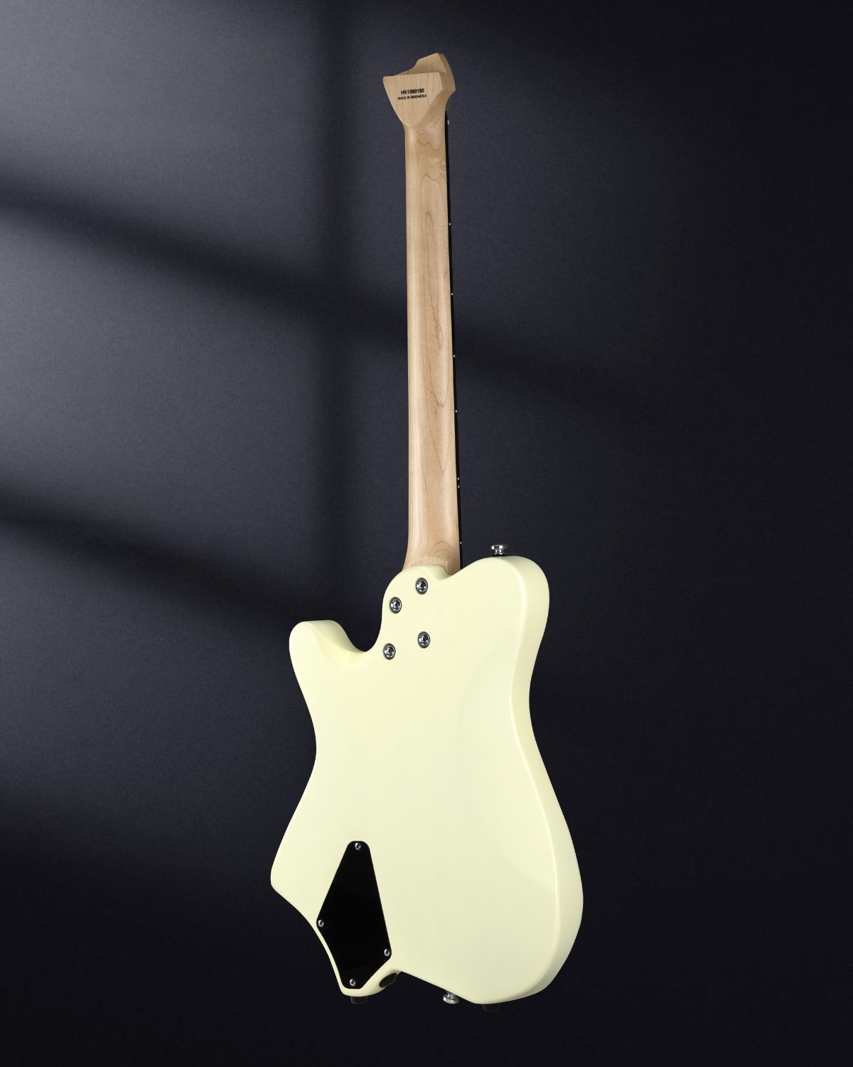 Hex Guitars NT100 SIV Ivory Headless Electric Guitar
