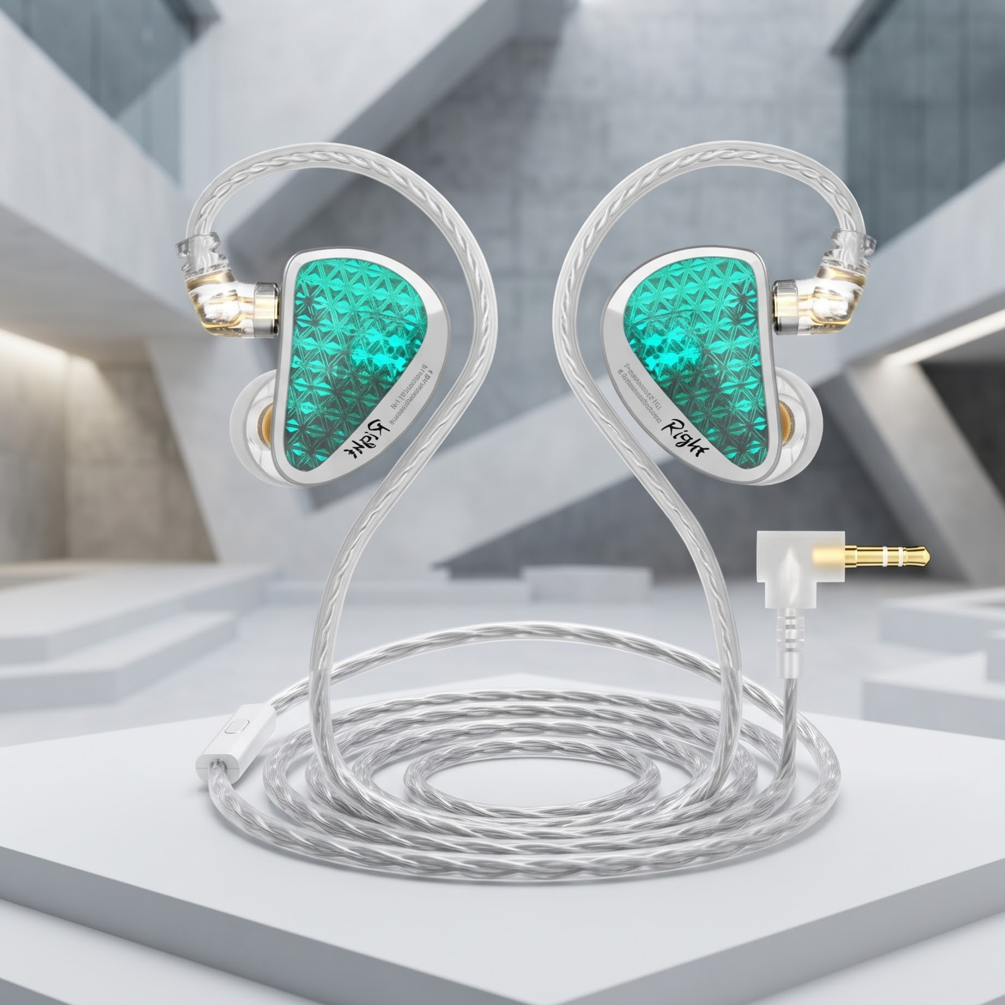 KZ AS16 Pro Cyan All-BA In Ear Monitor 16 Drivers
