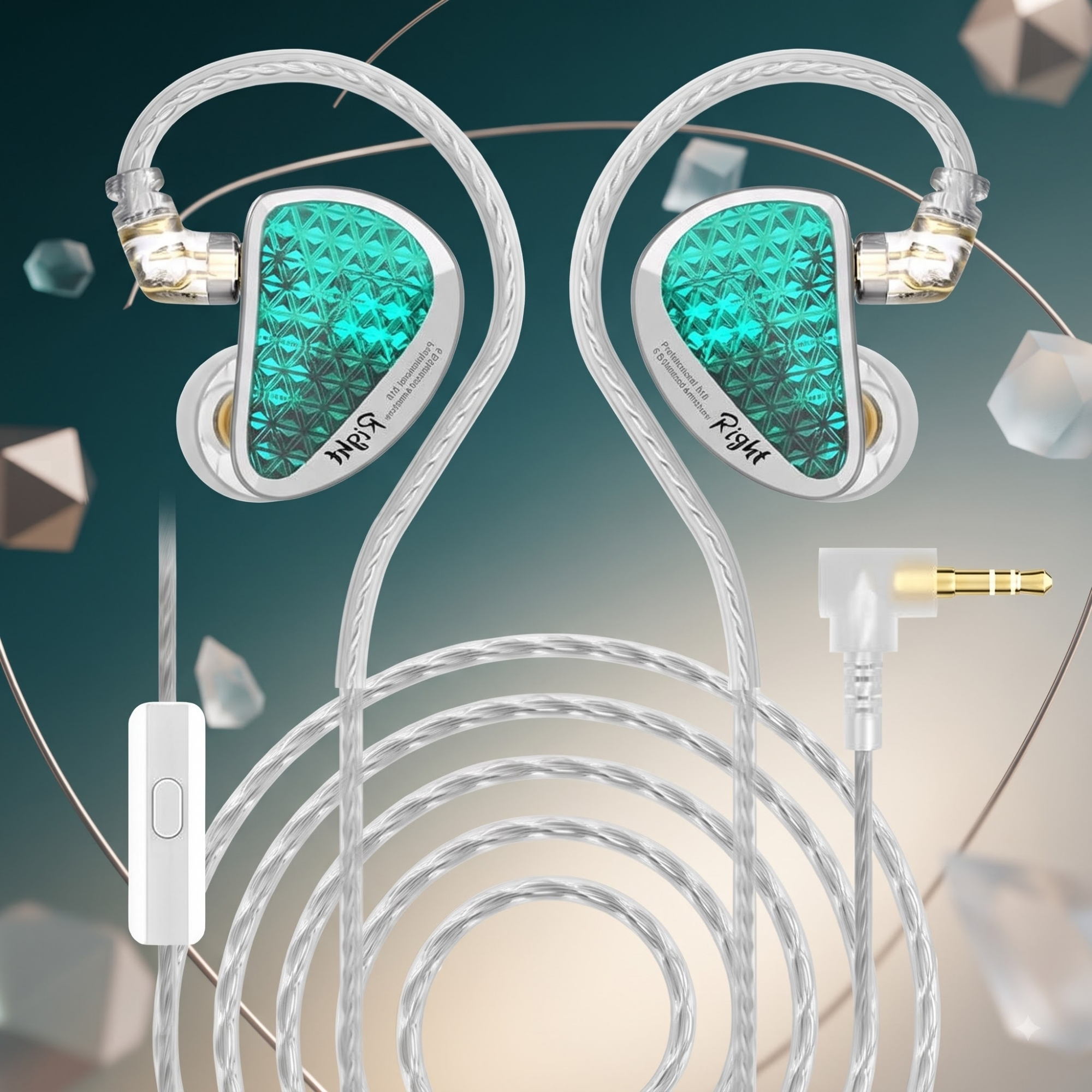 KZ AS16 Pro Cyan All-BA In Ear Monitor 16 Drivers