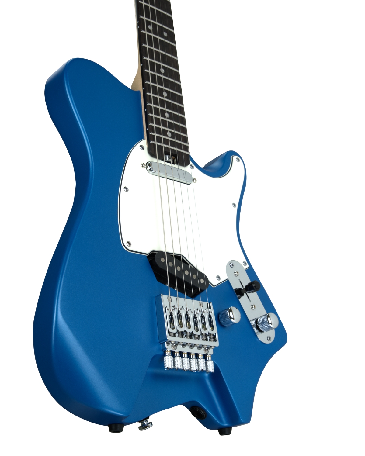 Hex Guitars NT100 SMOB Metallic Ocean Blue Headless Electric Guitar