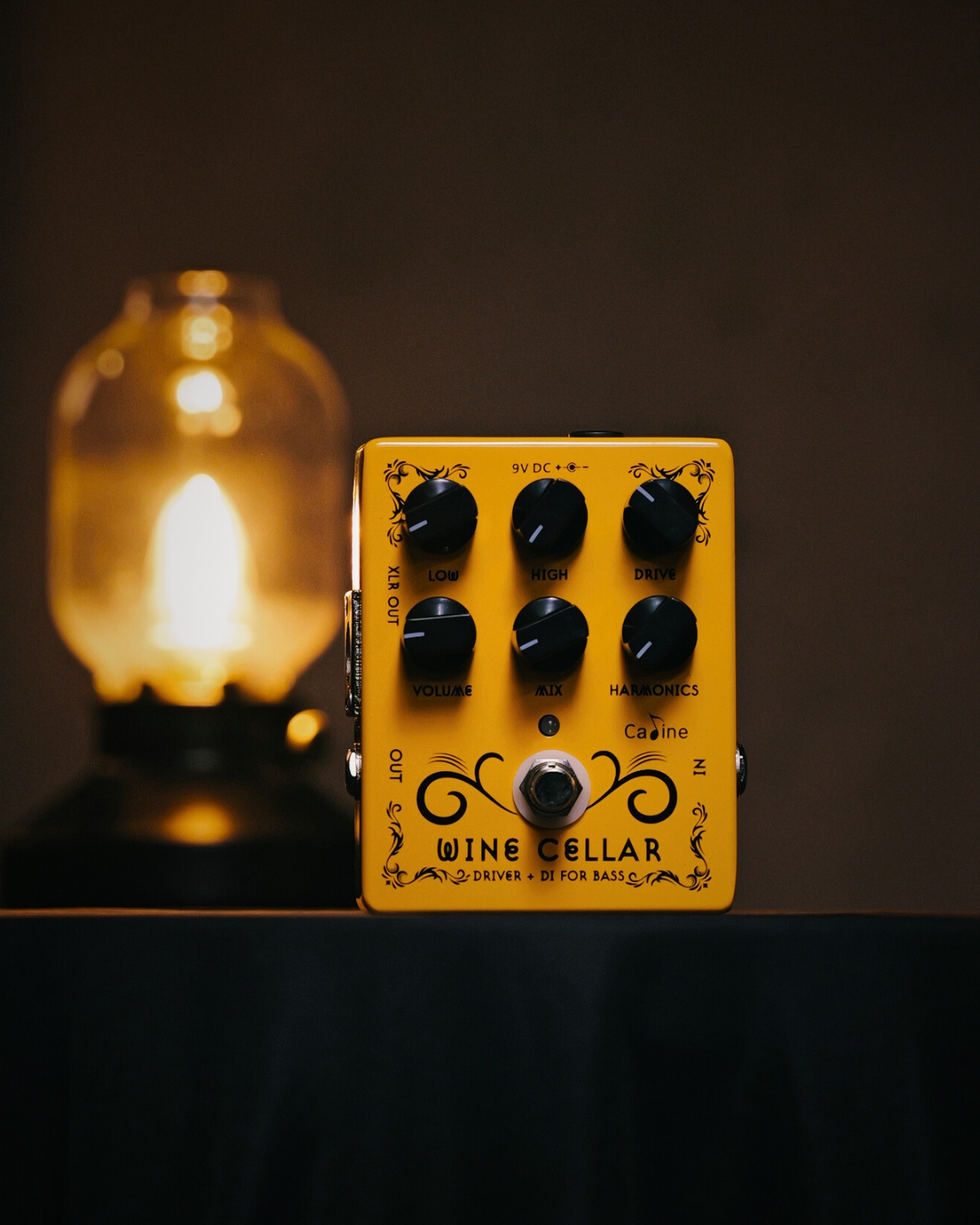 Caline CP-60 Wine Cellar Bass Preamp DI Pedal