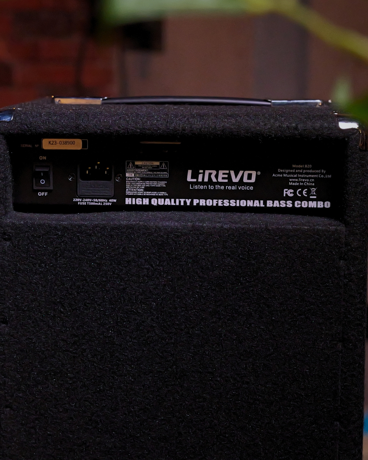 Lirevo B20 20W Bass Guitar Amplifier India