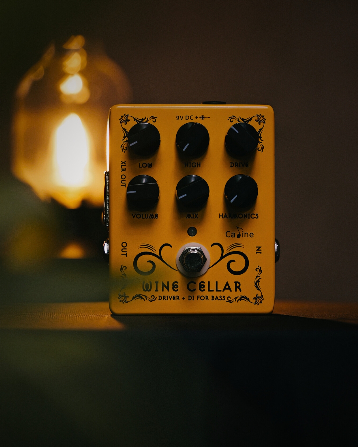 Caline CP-60 Wine Cellar Bass Preamp DI Pedal