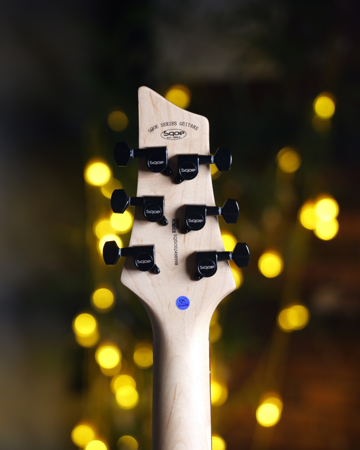 SQOE SEIB350 White Super Strat series