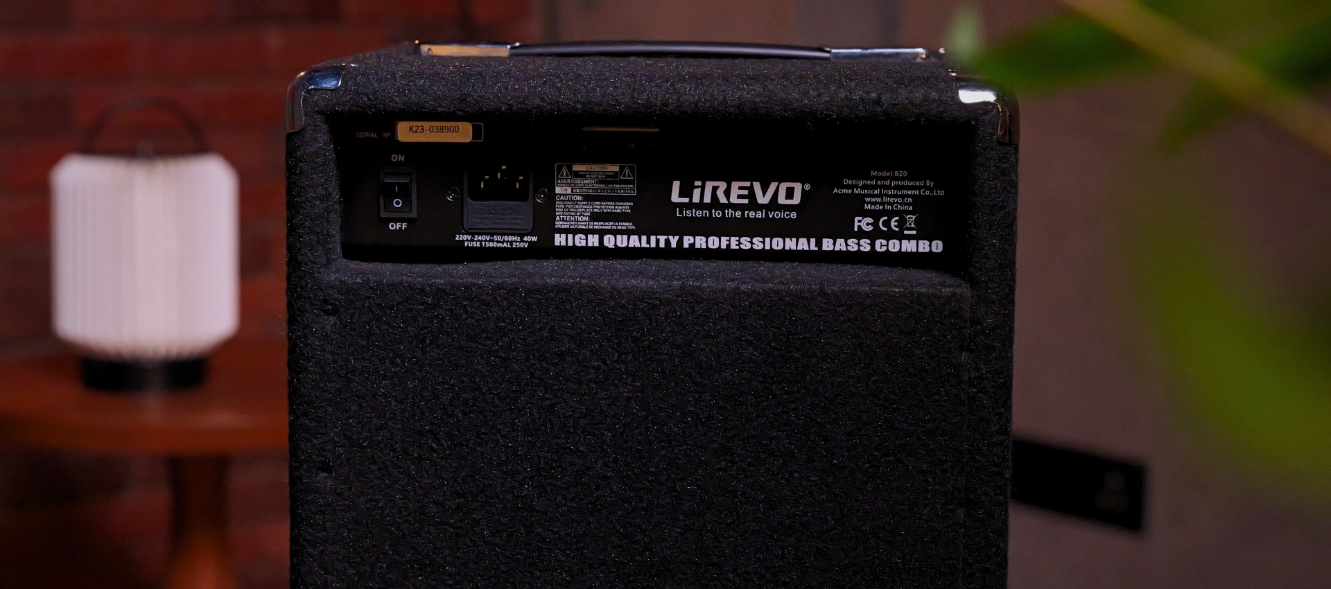 Lirevo B20 20W Bass Guitar Amplifier India