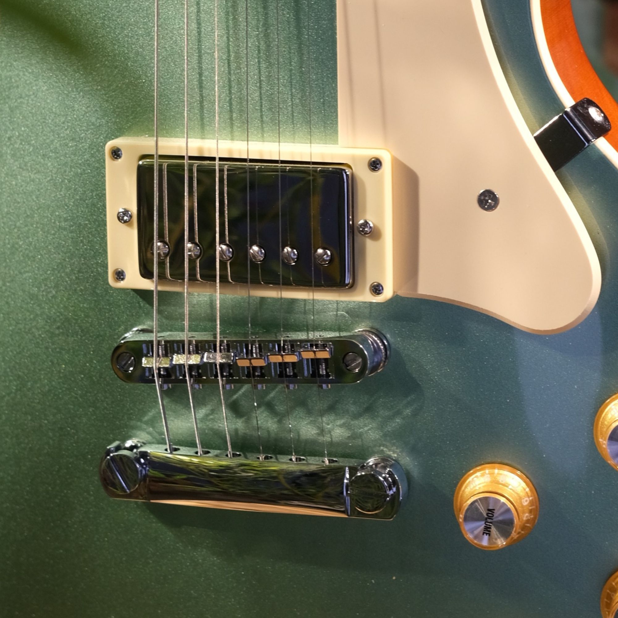 SQOE SELP110 Electric guitar Emerald Mist Les Paul Style