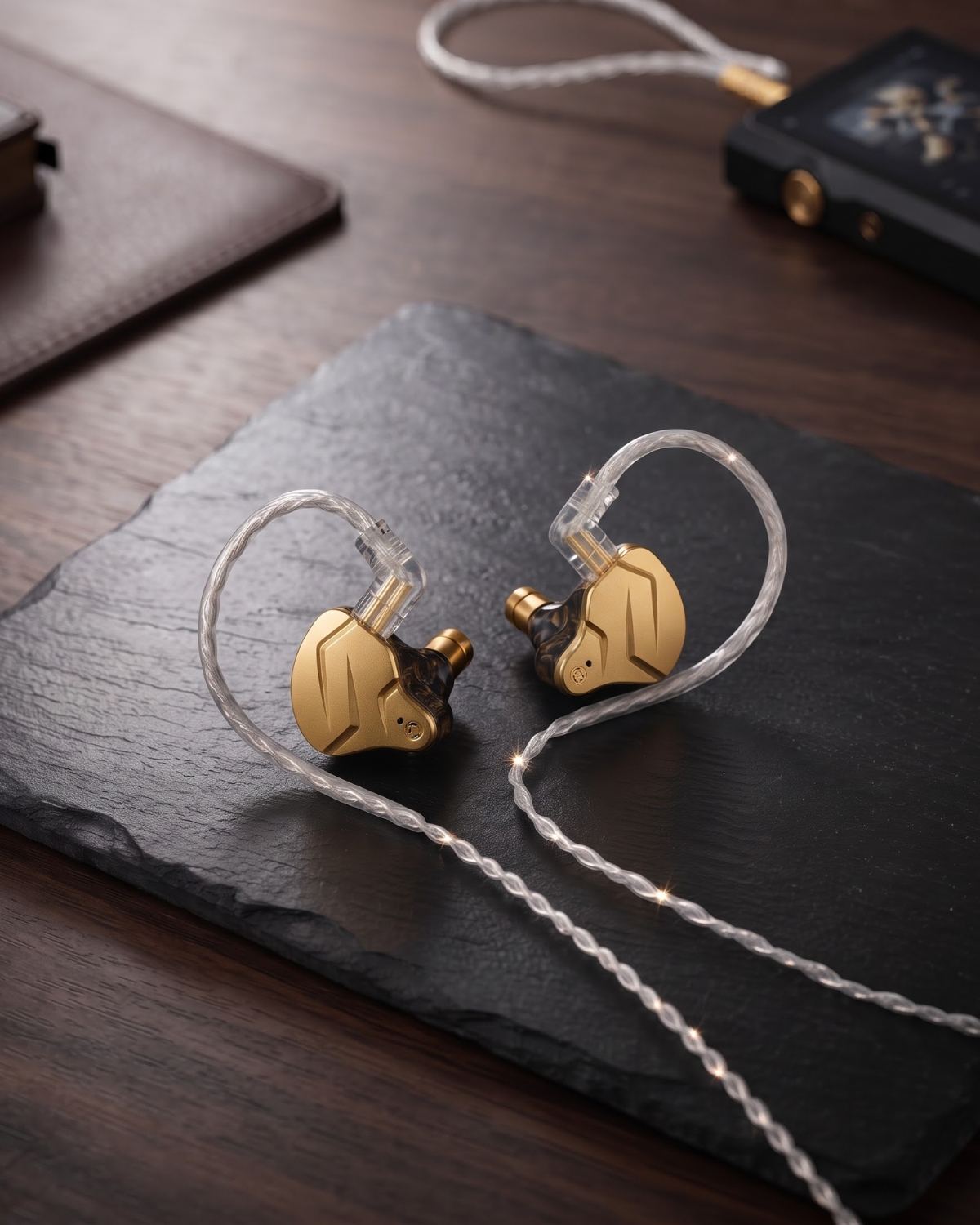 KZ ZSN Pro X Golden Hybrid In ear monitors