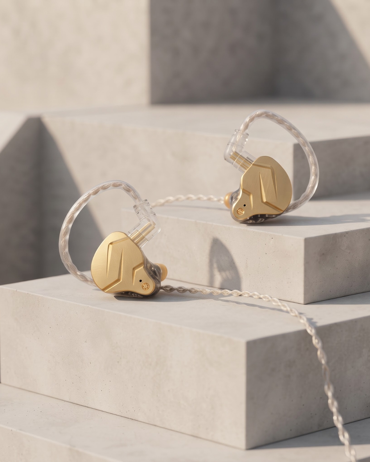 KZ ZSN Pro X Golden Hybrid In ear monitors