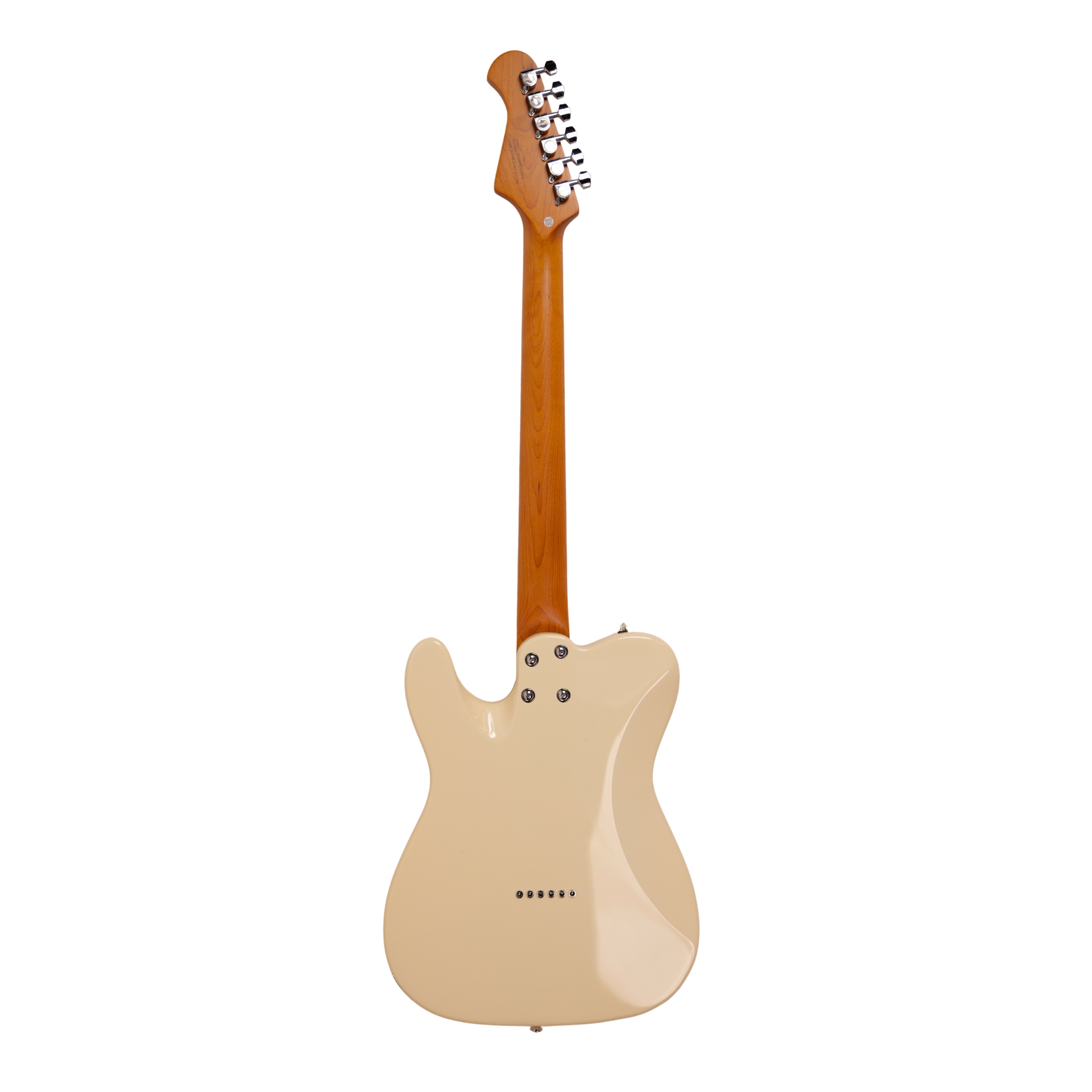 SQOE SETL550 Ivory Whisper White Tele-Style Guitar