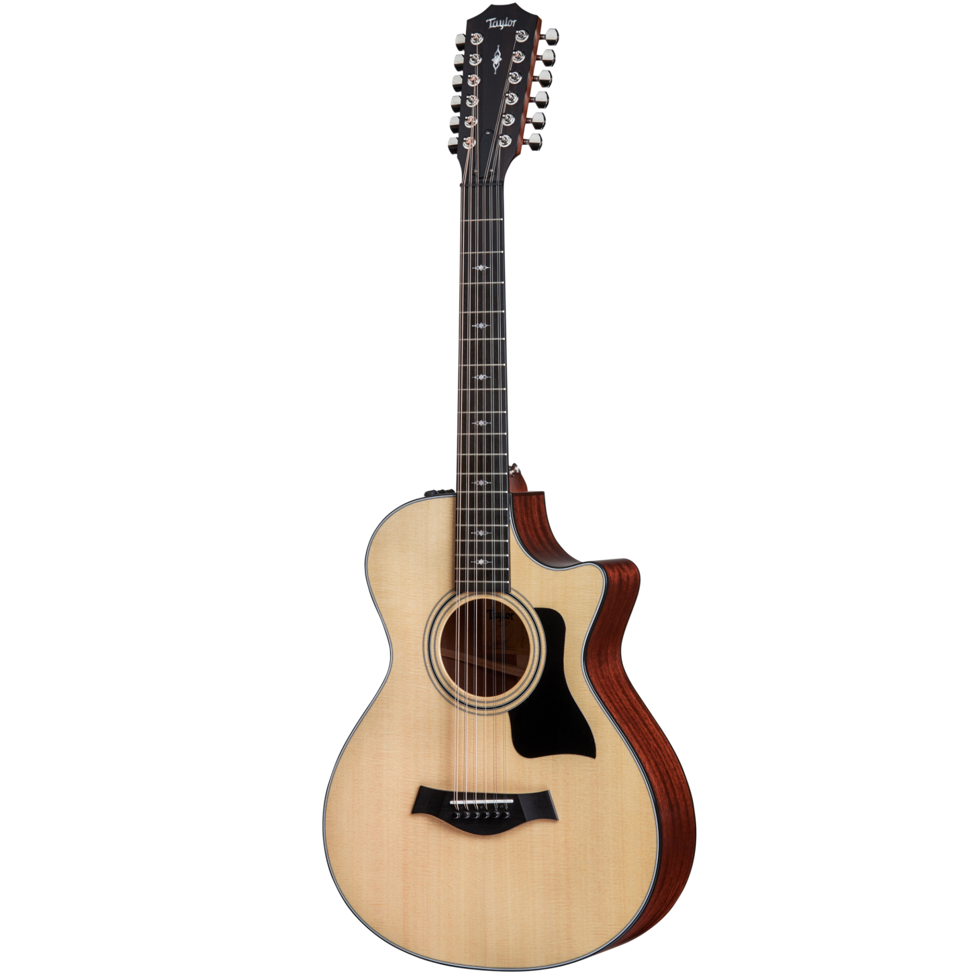 Taylor 352ce 12-string Acoustic-electric Guitar - Natural Sitka Spruce