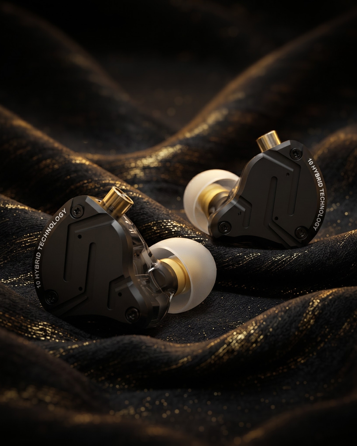 KZ ZS10 Pro X Hybrid In Ear Monitor V-Shaped