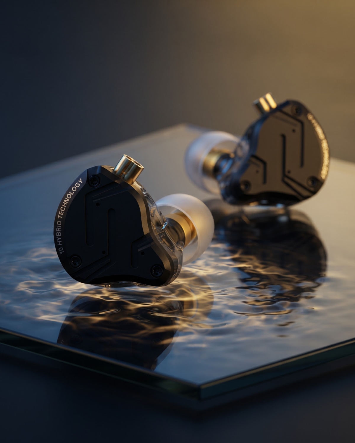 KZ ZS10 Pro X Hybrid In Ear Monitor V-Shaped