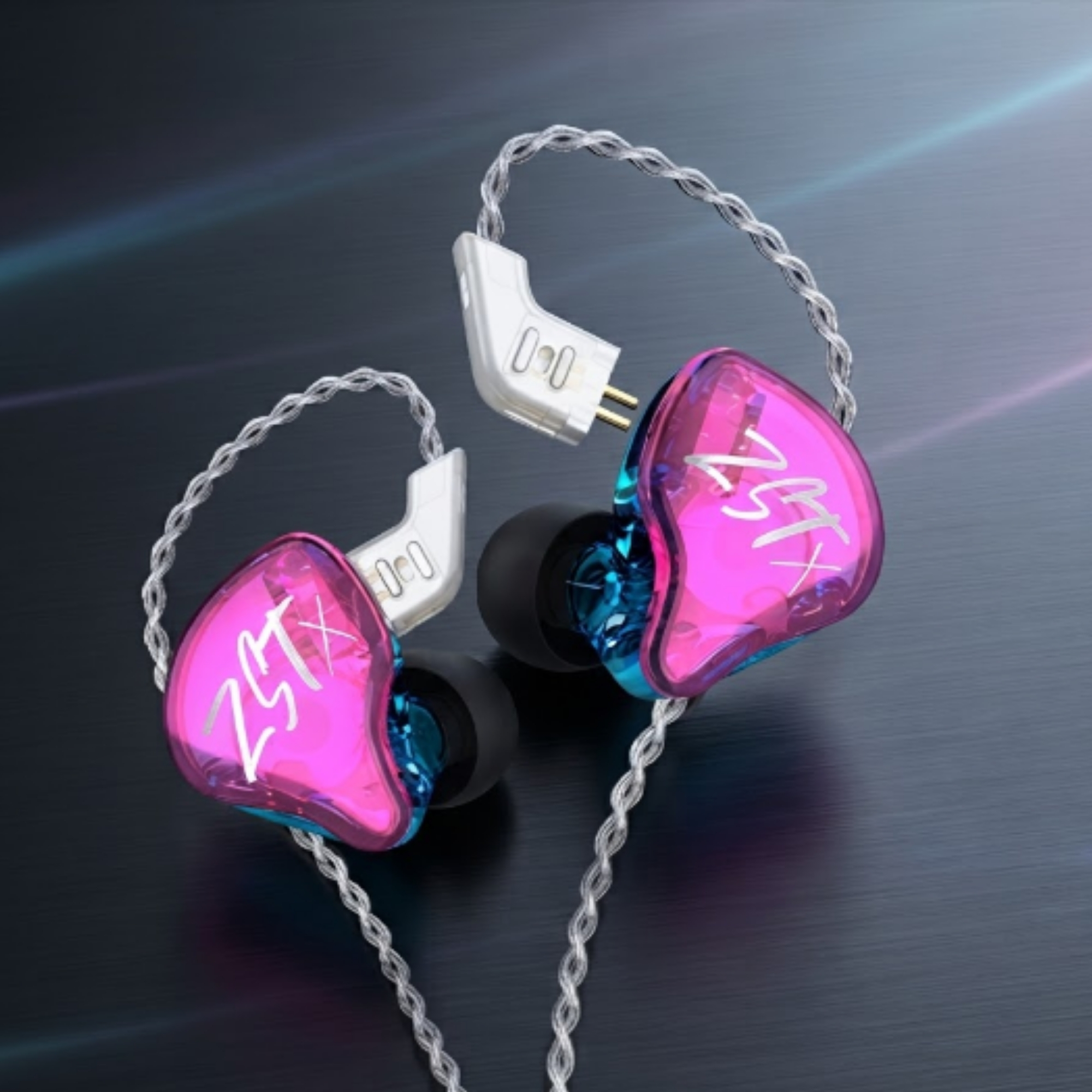 KZ ZST Purple Hybrid In-Ear Monitor