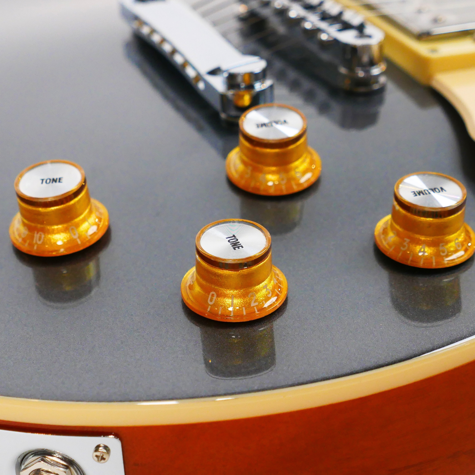 SQOE SELP110 Electric guitar Starlight silver Les Paul Style