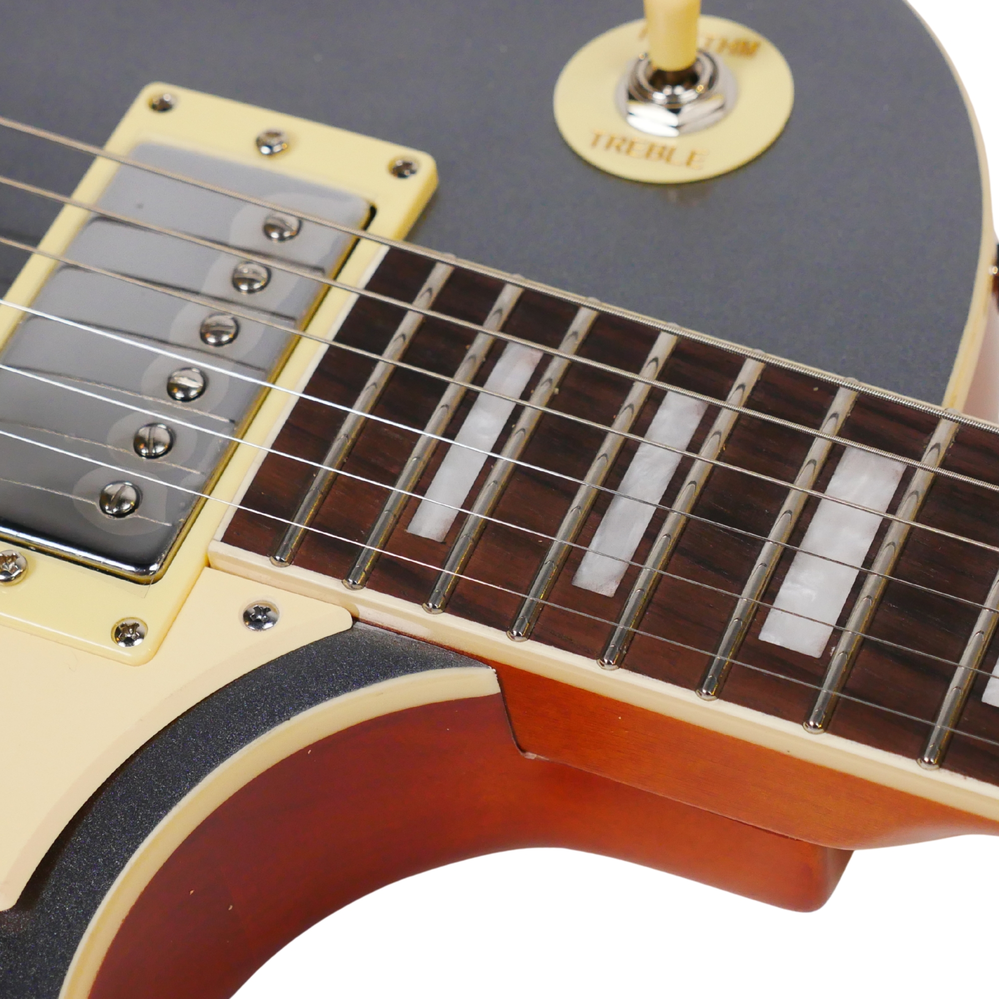 SQOE SELP110 Electric guitar Starlight silver Les Paul Style