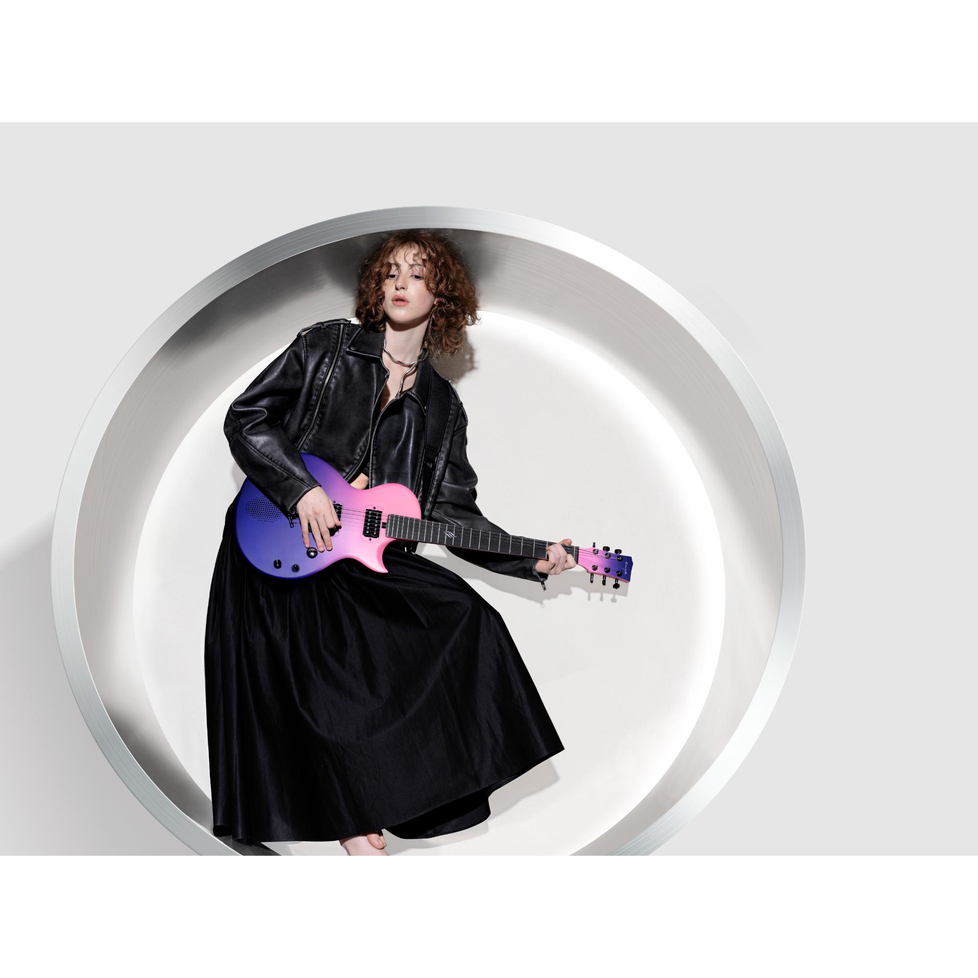 Enya Nova GO Sonic smart electric guitar cosmic purple exclusive thickened bag Type-C charging cable