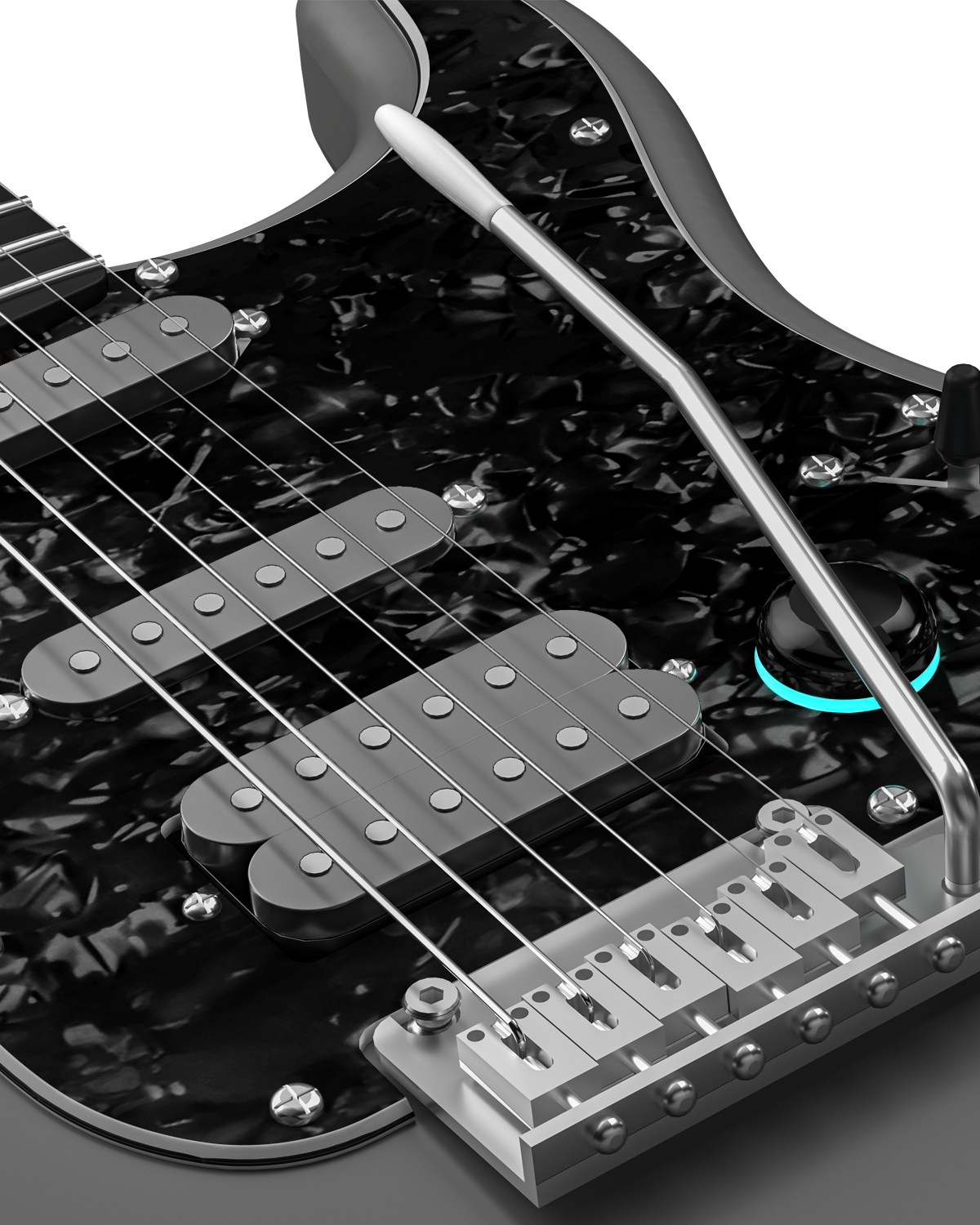 Enya Xmari Smart Electric Guitar - Grey