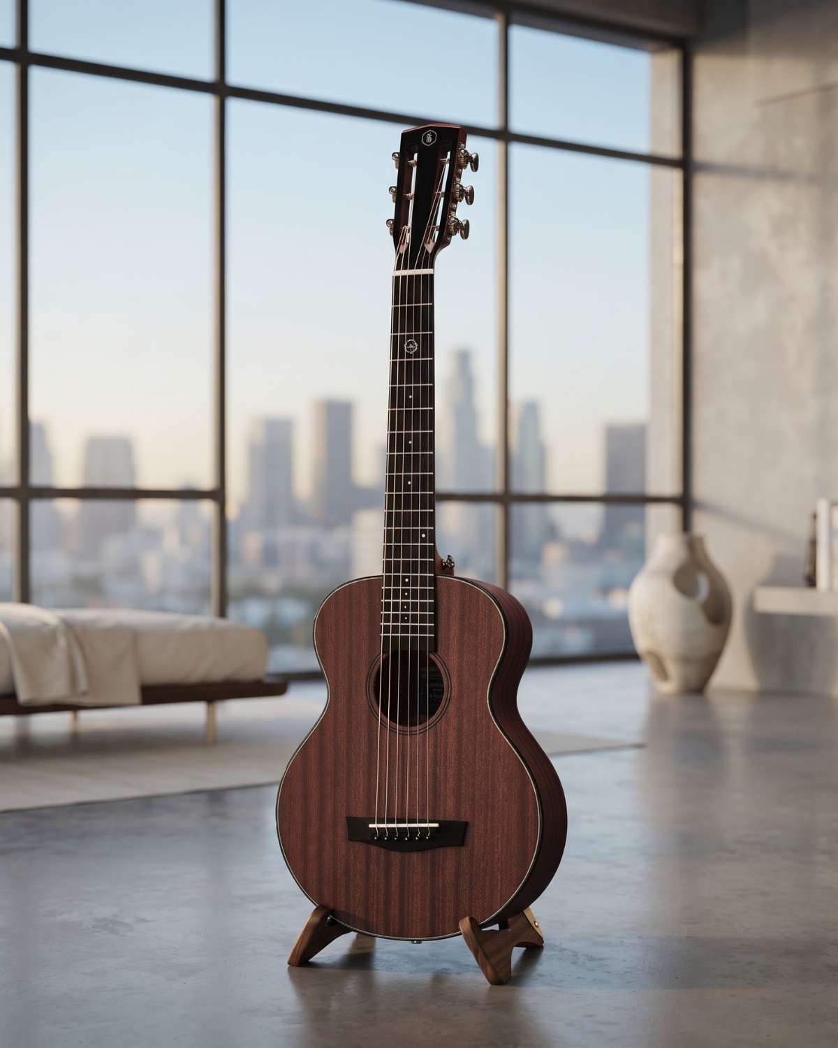 Hex Guitars BB120S G Super Mini Travel Guitar