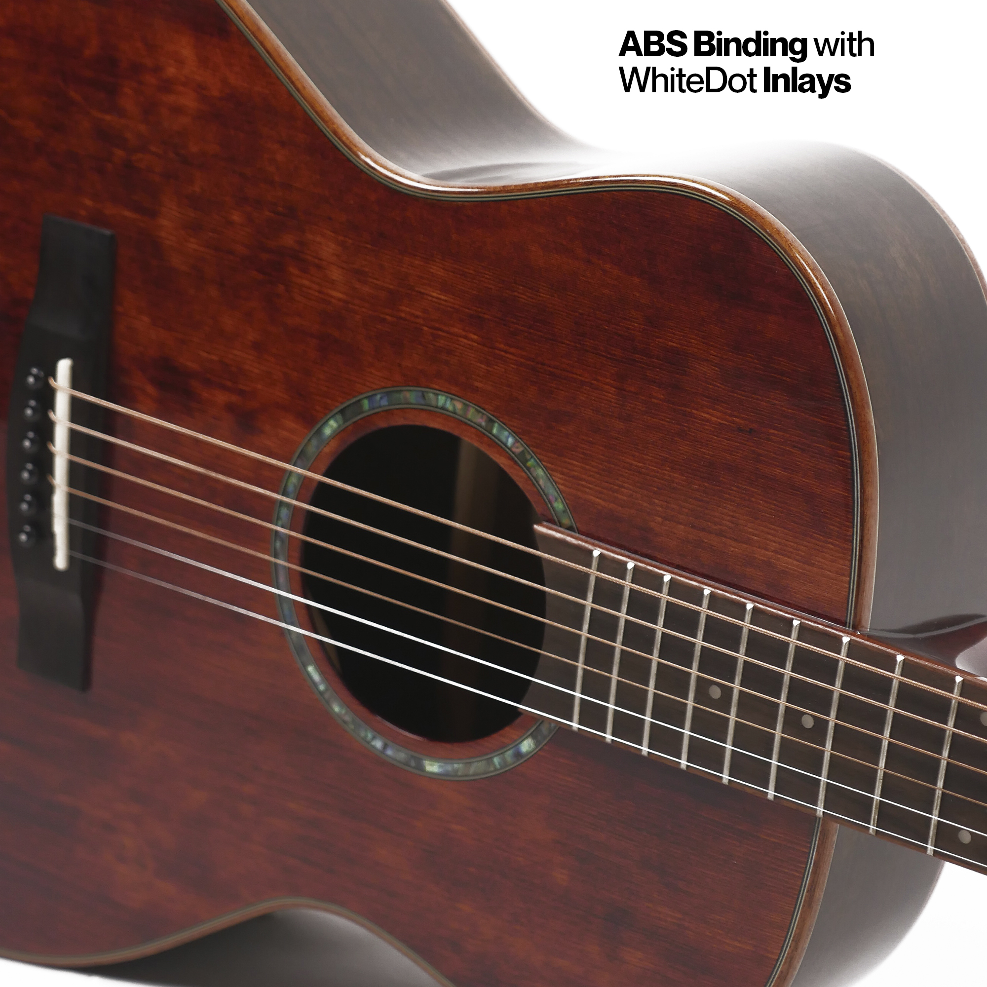 SQOE S200OM FG Solid top Acoustic guitar - Natural gloss