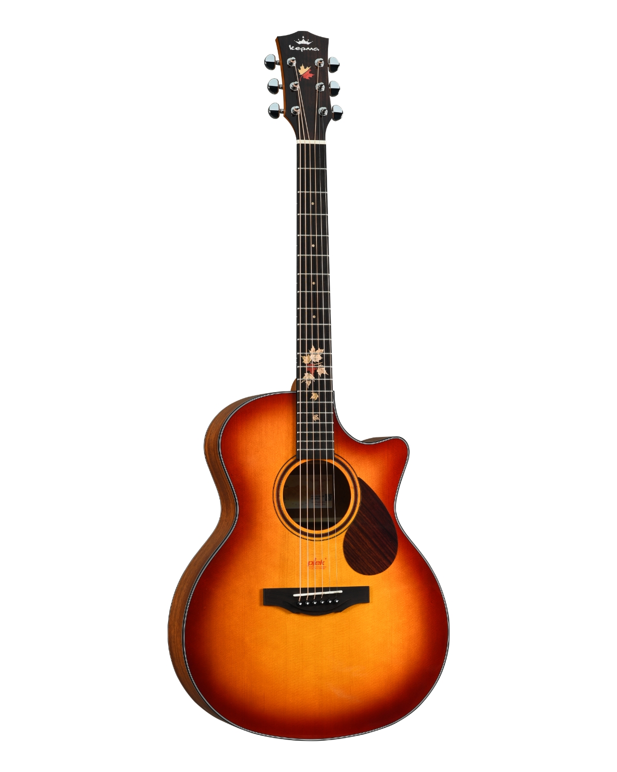 Kepma F0E PRO Vintage Maple Poetry Series Semi Acoustic Guitar Premium GA Guitar