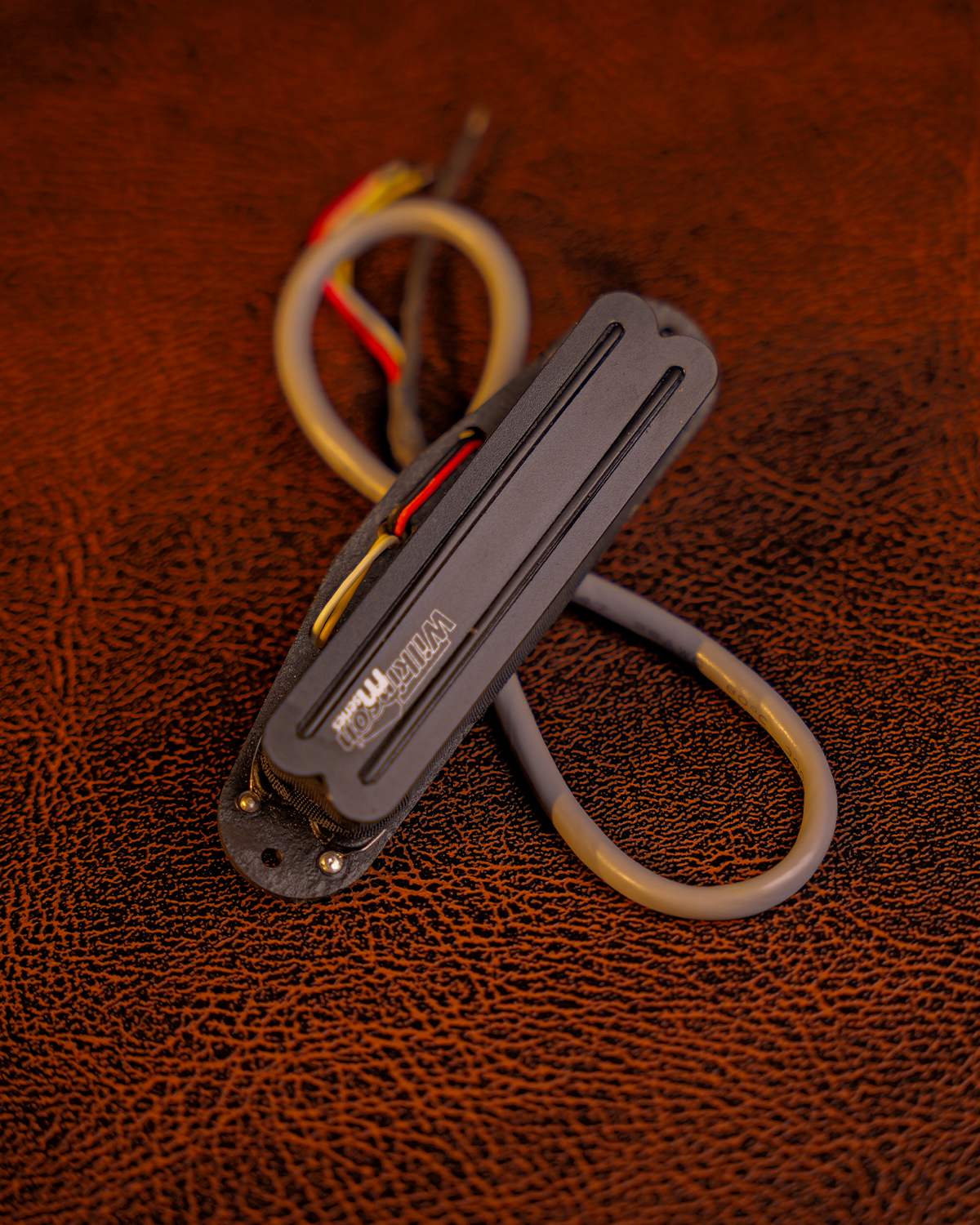 WOTBSn hot rod S style single coil  bridge  wilkinson - Black