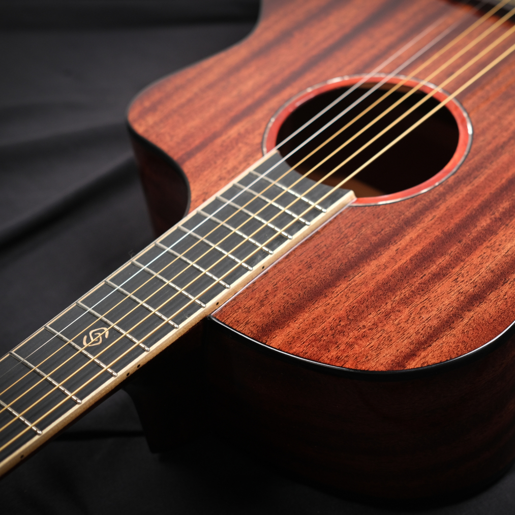 Strydom F140C auditorium all mahogany acoustic guitar natural gloss