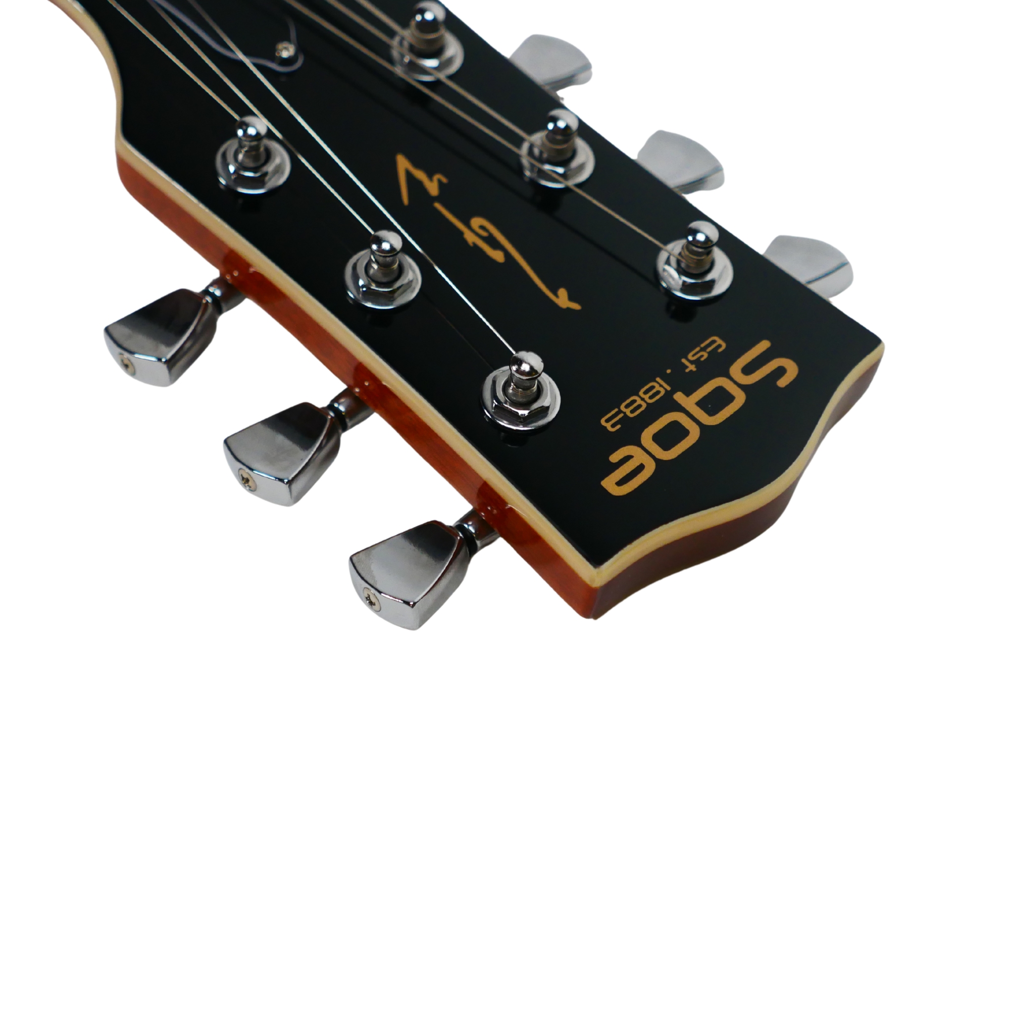 SQOE SELP110 Electric guitar Jet Black  Les Paul Style