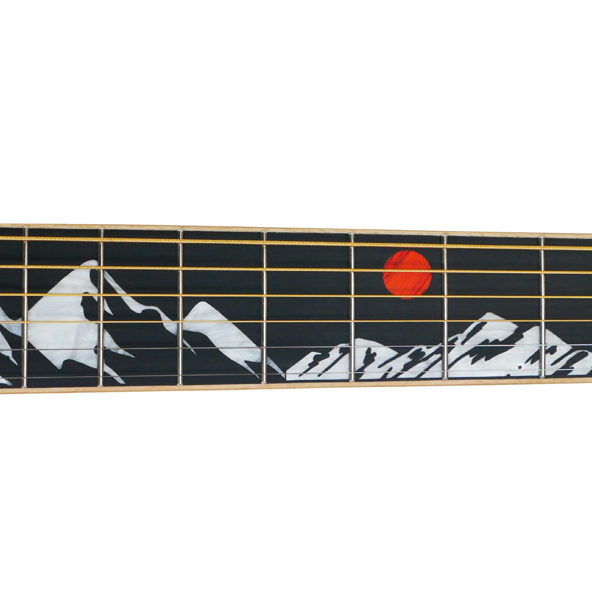 Strydom D241C Red moon acoustic guitar Cherry red