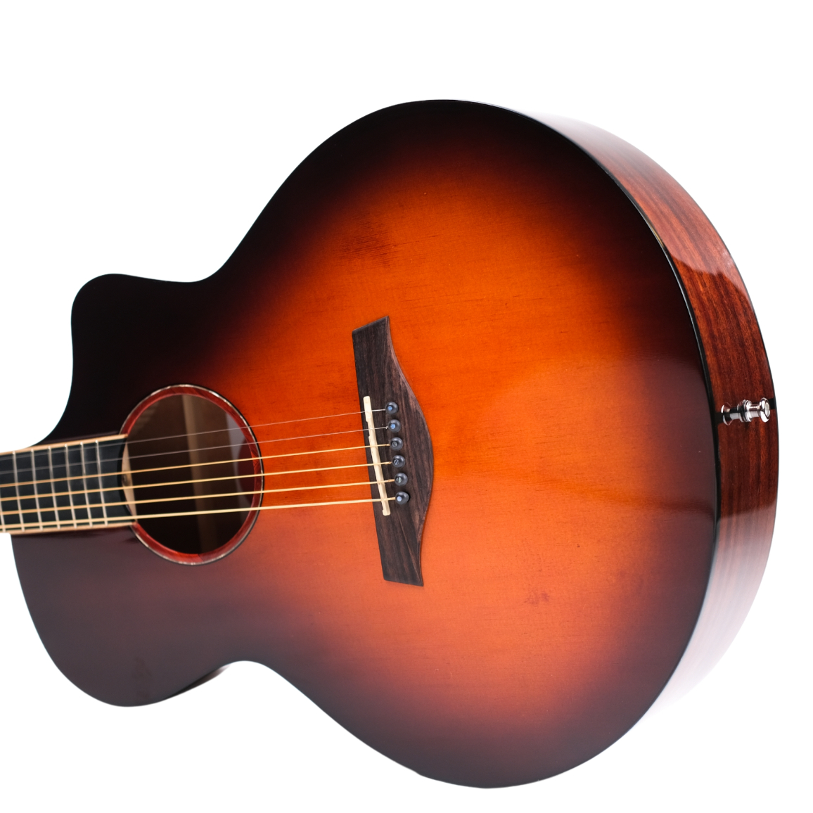 Strydom F240C auditorium acoustic guitar Cherry red gloss