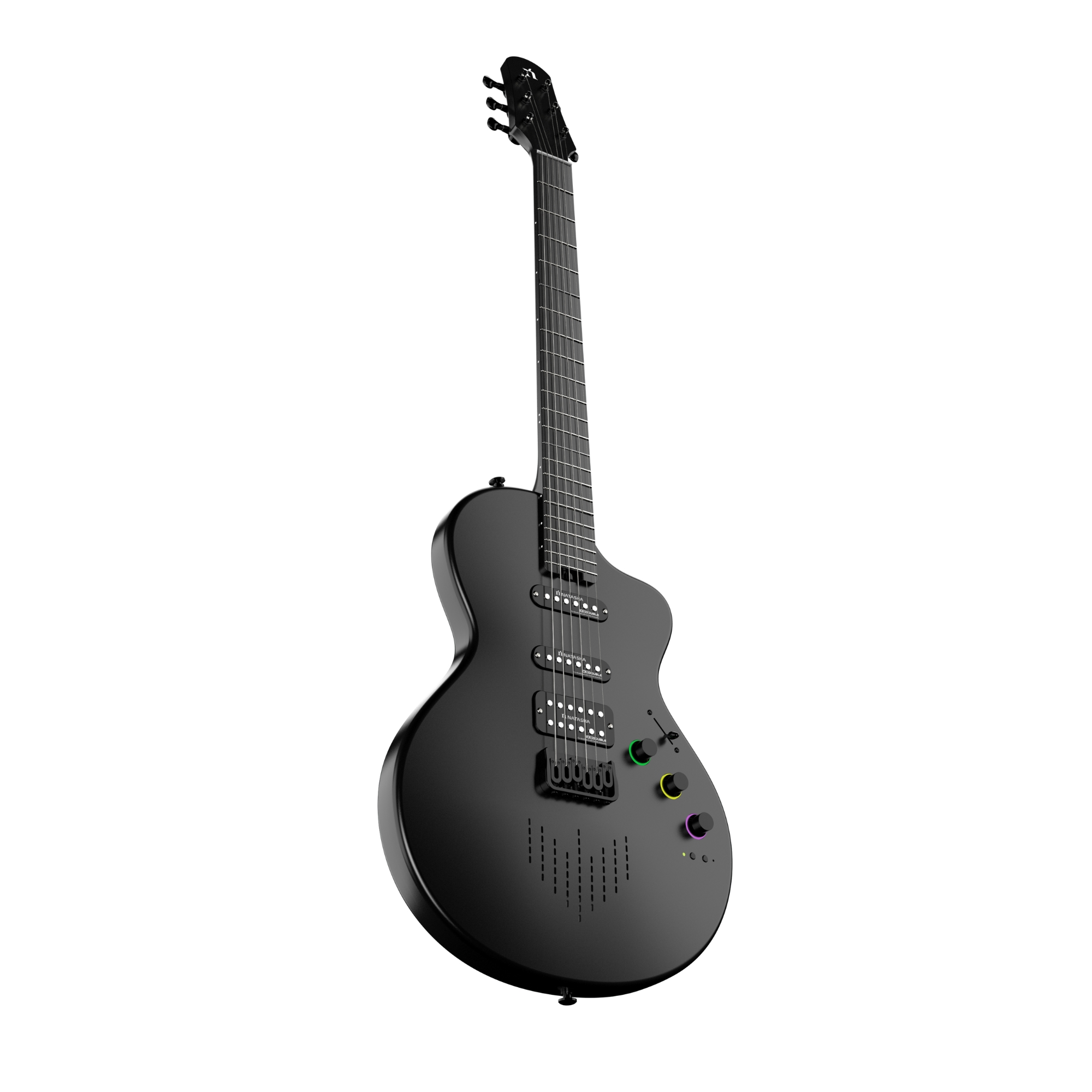 Natasha Nebula Smart Electric Guitar Cosmic black