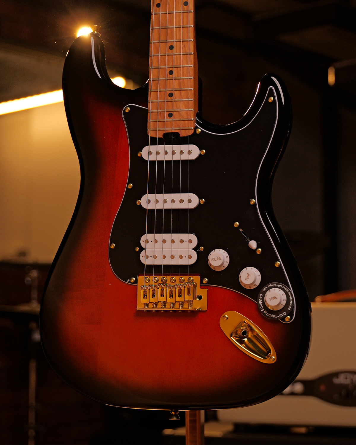 Strydom ST30M Texas Flood Gold Hardware HSS Coil Split