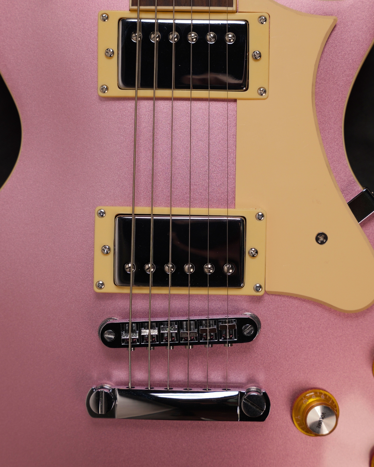SQOE SELP110 Electric guitar Metallic pink Les Paul Style