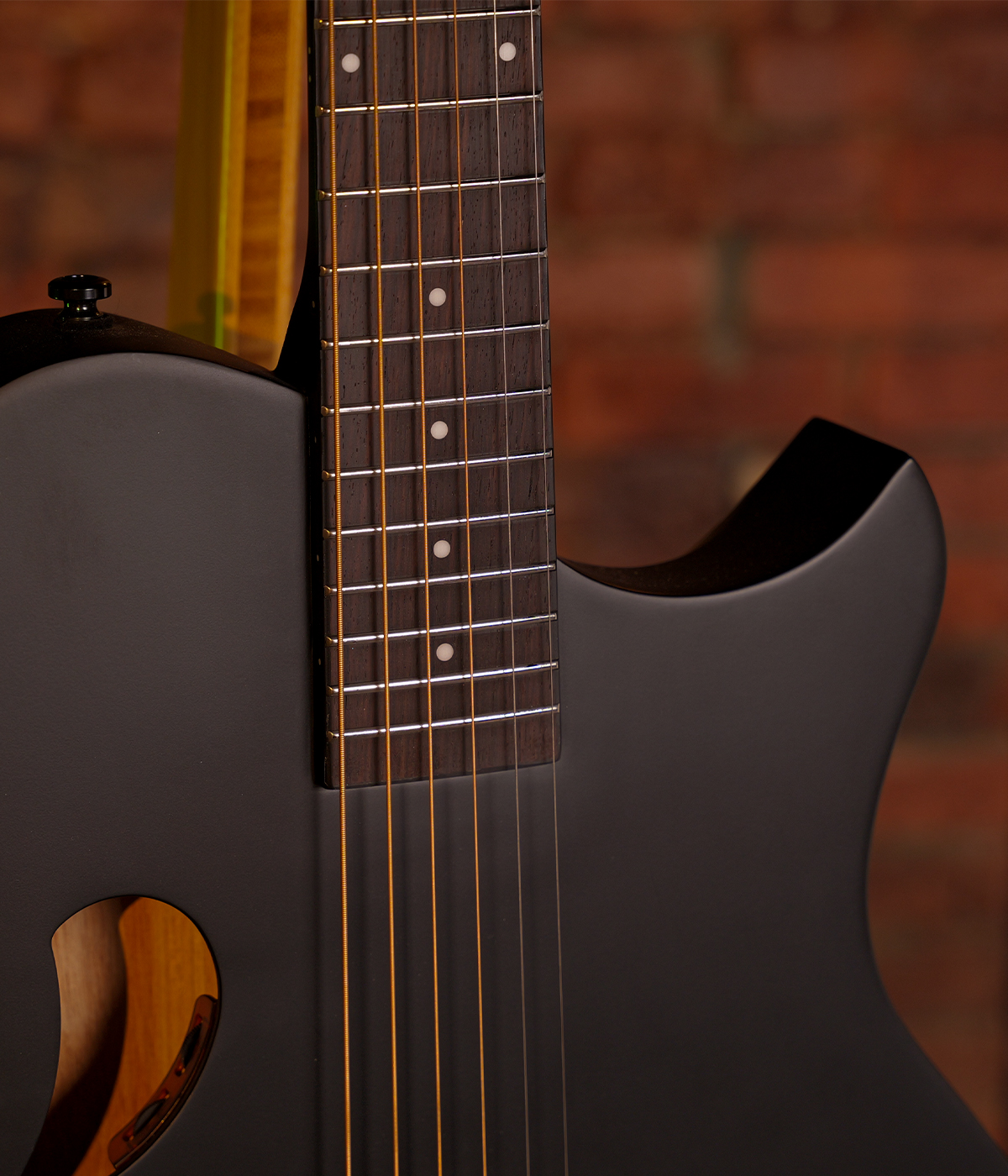 Hex Y500F SEMI ACOUSTIC GUITAR WITH LR BAGGS ELEMENT BRONZE EQ