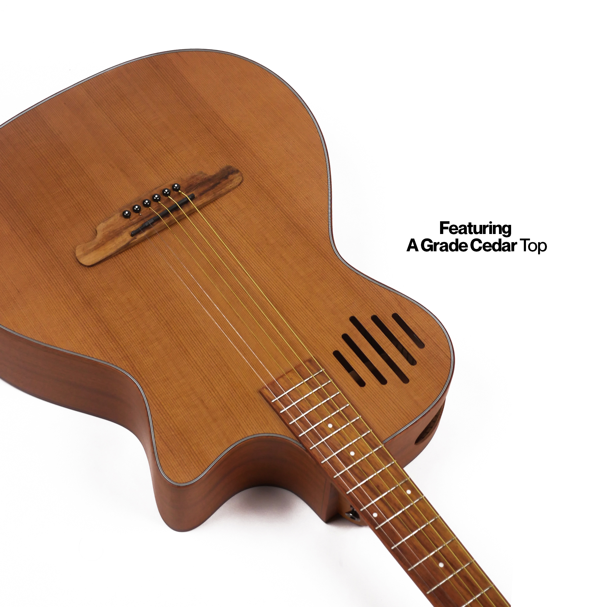 SQOE SQ-J Acoustic guitar - Natural Matt