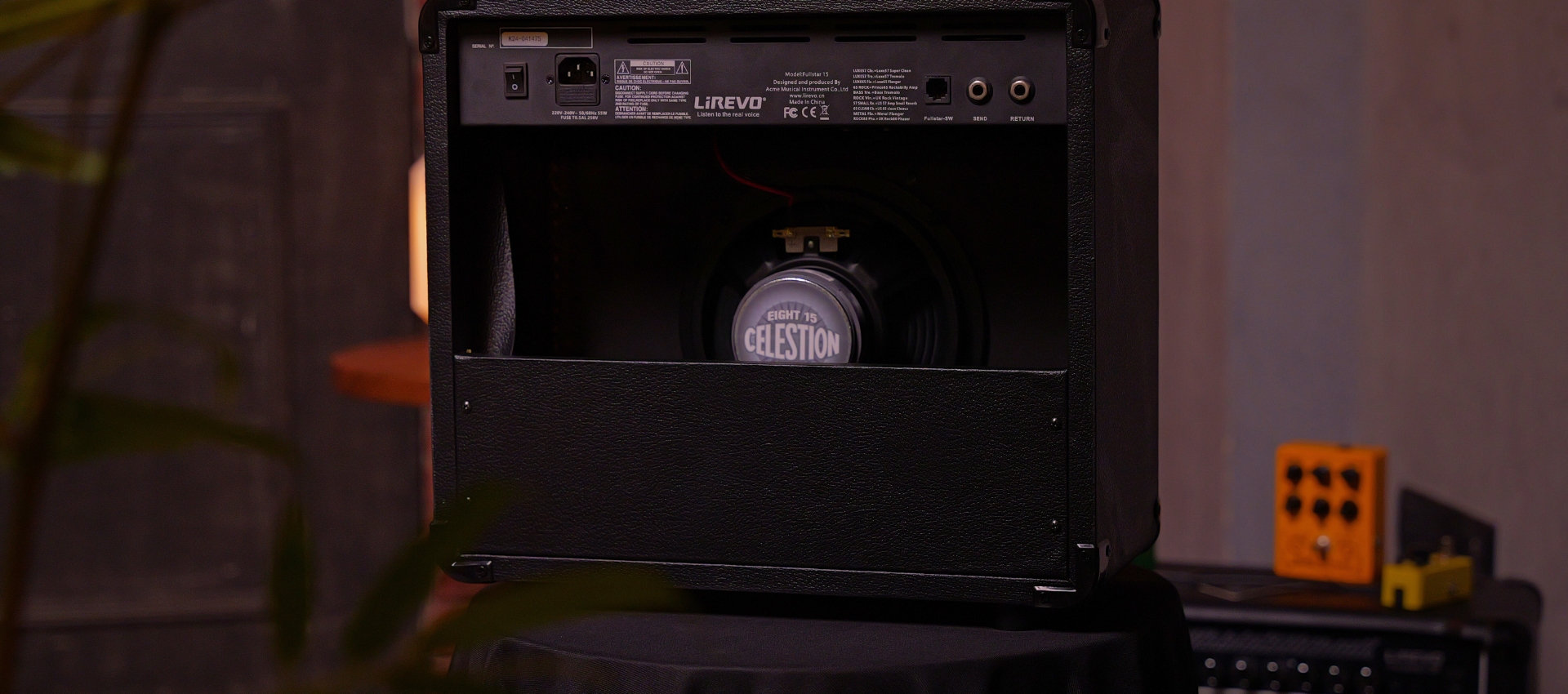 LiRevo Fullstar-15 15W Modelling Guitar Amplifier India